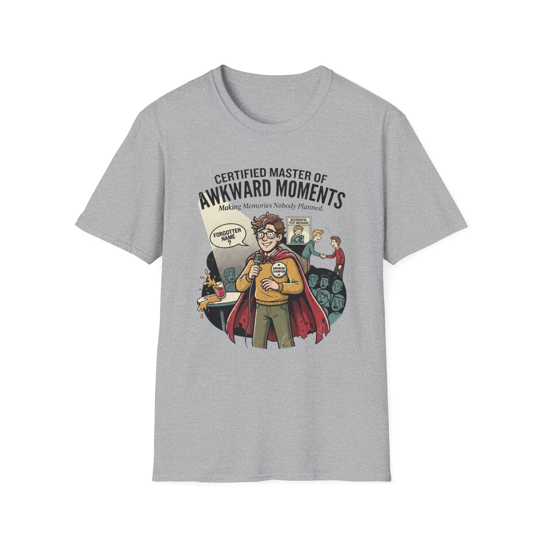 Certified Master of Awkward Moments T-Shirt