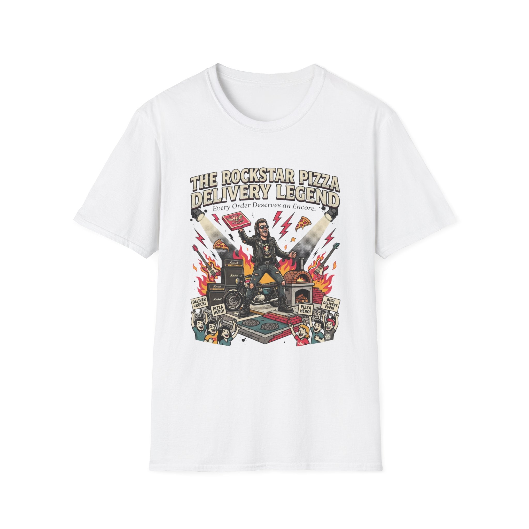 The Rockstar Pizza Delivery Legend T-Shirt