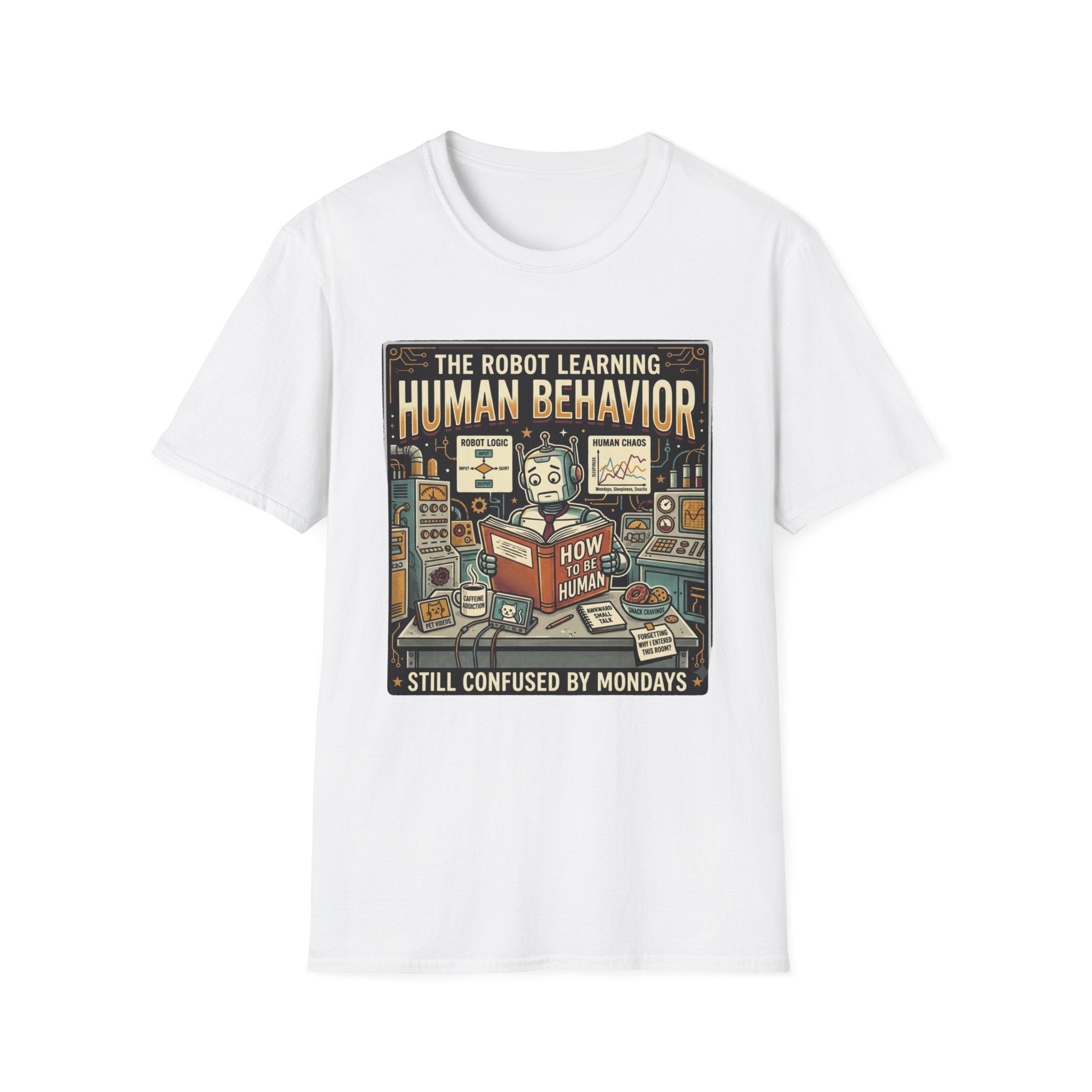 The Robot Learning Human Behavior T-Shirt
