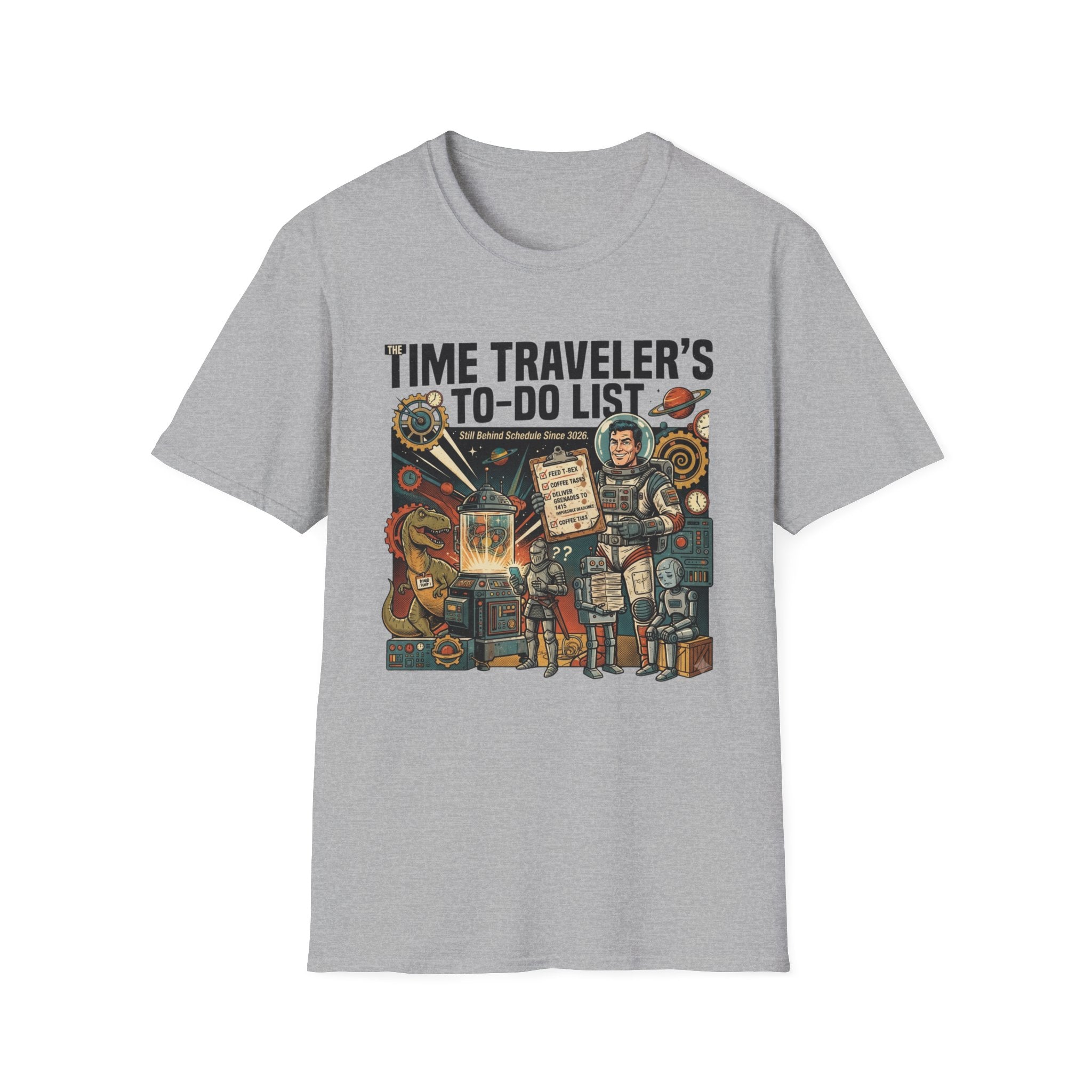 The Time Traveler’s To-Do List T-Shirt
