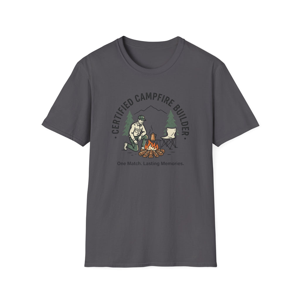 Certified Campfire Builder T-Shirt
