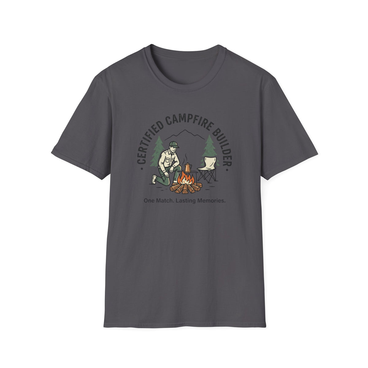 Certified Campfire Builder T-Shirt