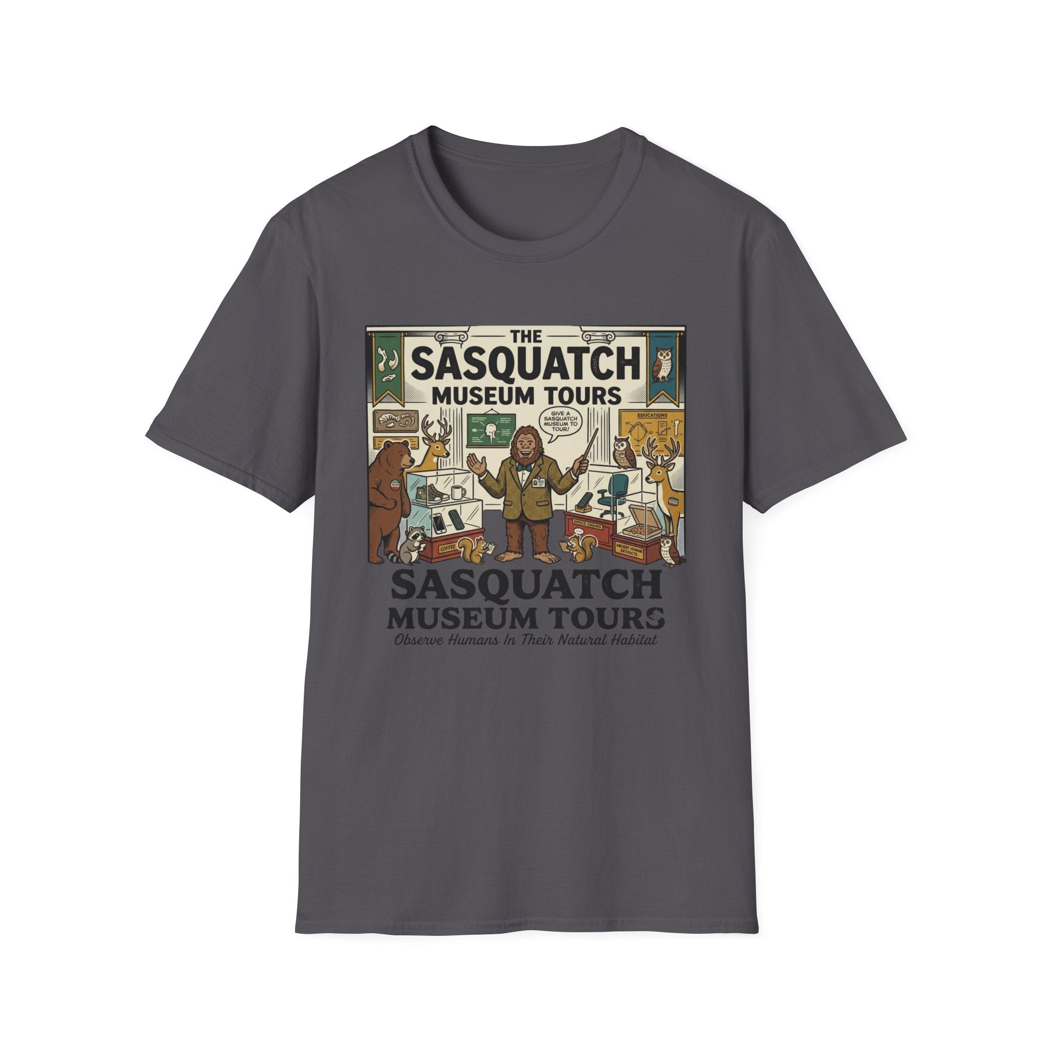 The Sasquatch Museum Tour Guide T-Shirt