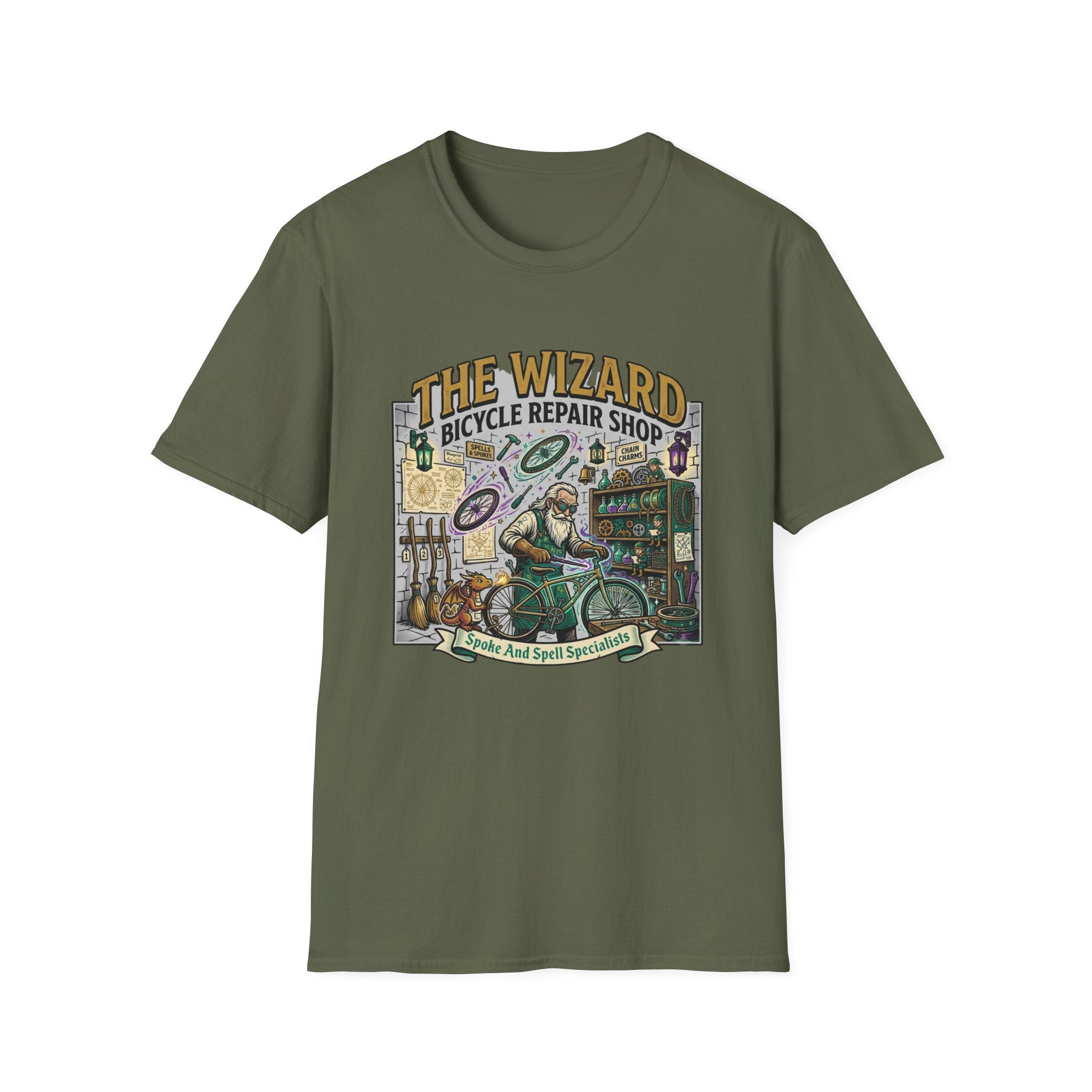 The Wizard Bicycle Repair Shop T-Shirt