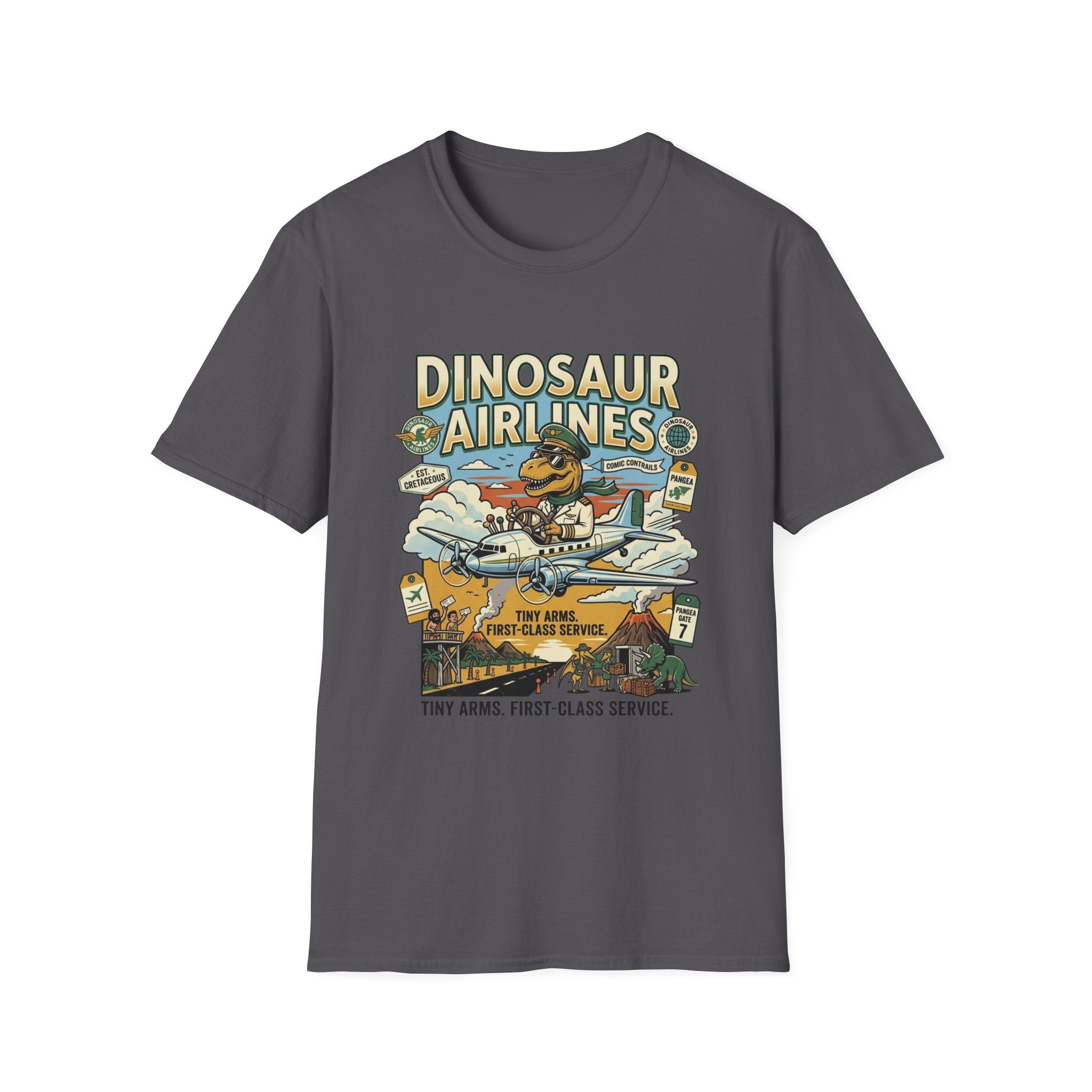 The Dinosaur Airline Pilot T-Shirt