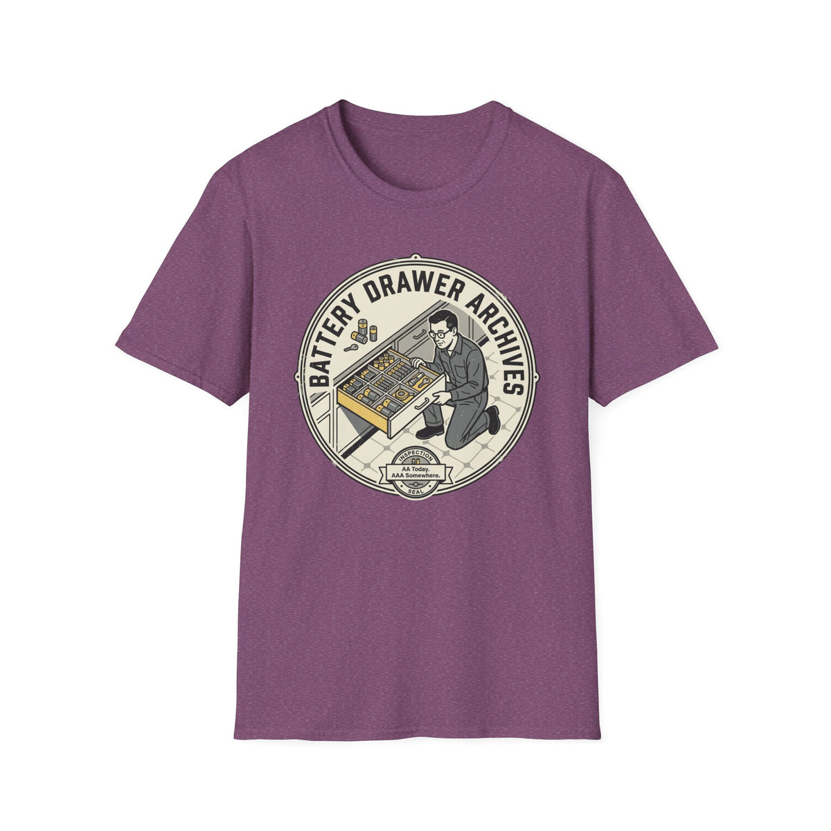 Battery Drawer Archives T-Shirt