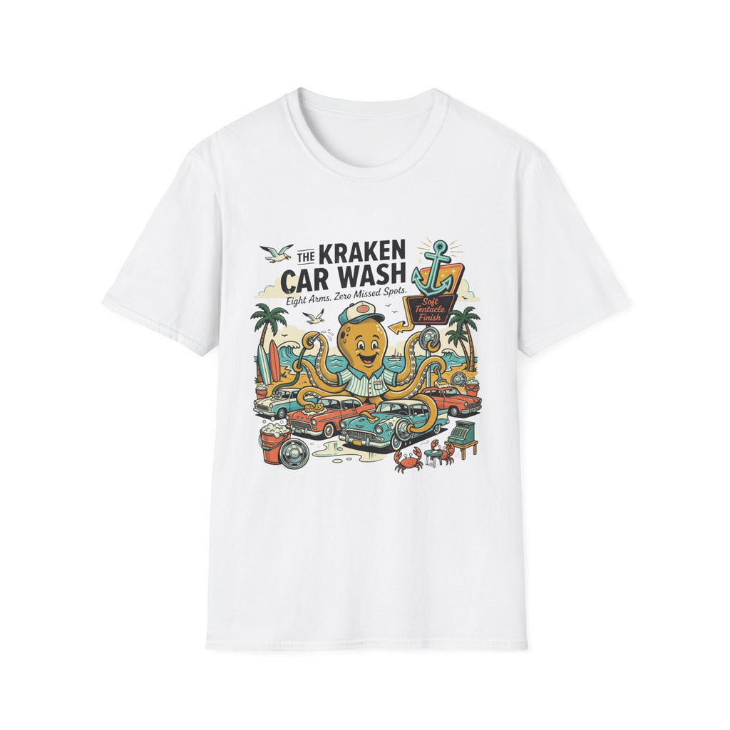 The Kraken Car Wash T-Shirt