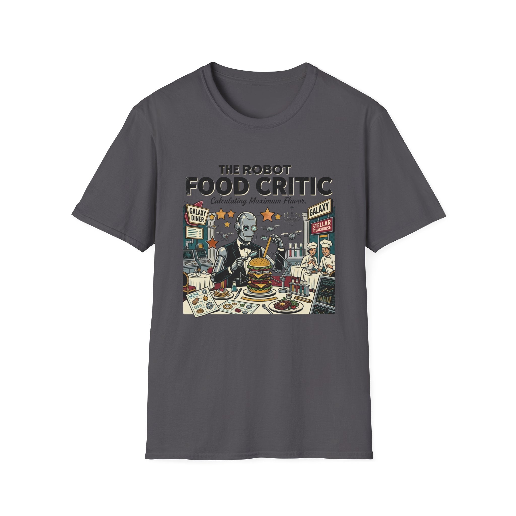 The Robot Food Critic T-Shirt