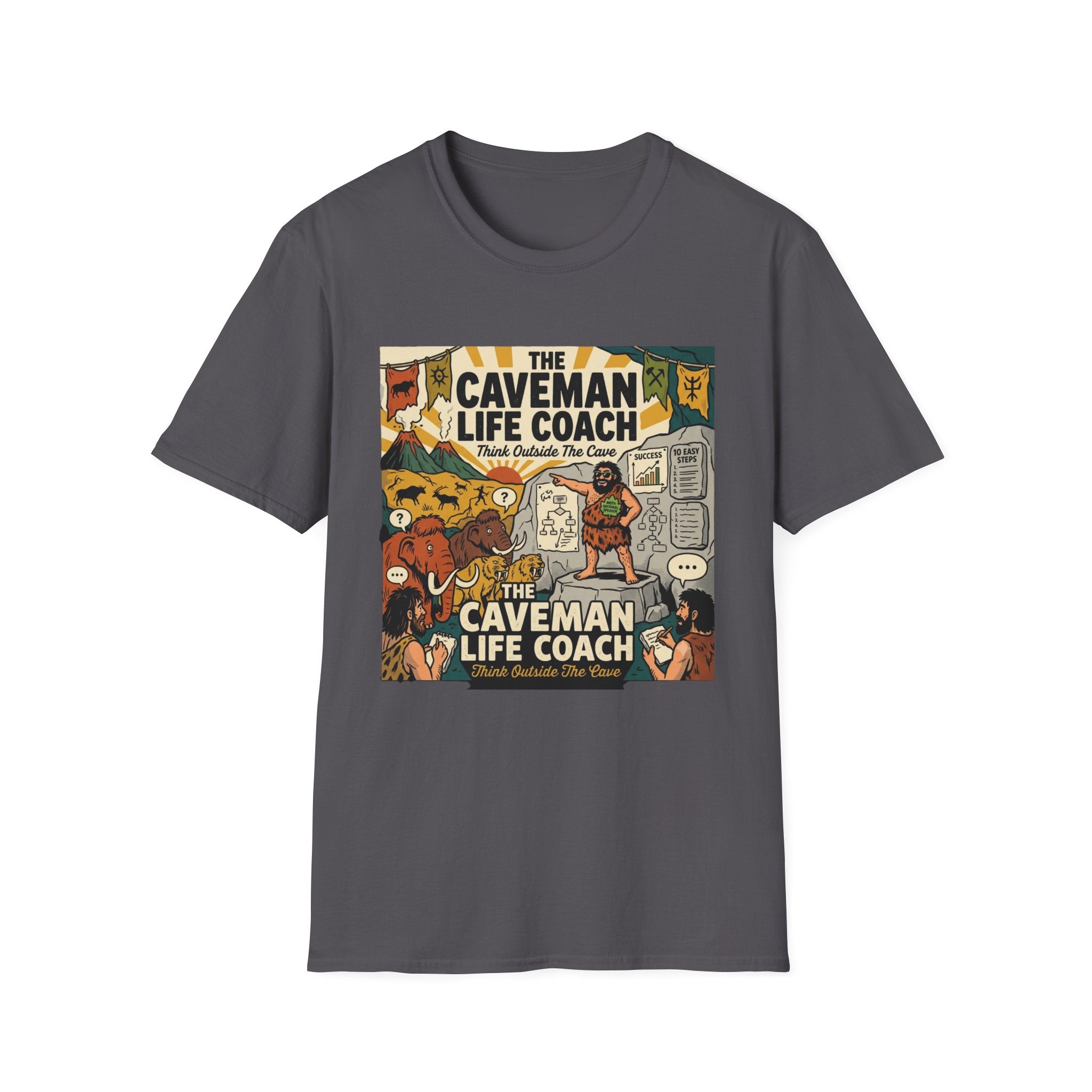 The Caveman Life Coach T-Shirt