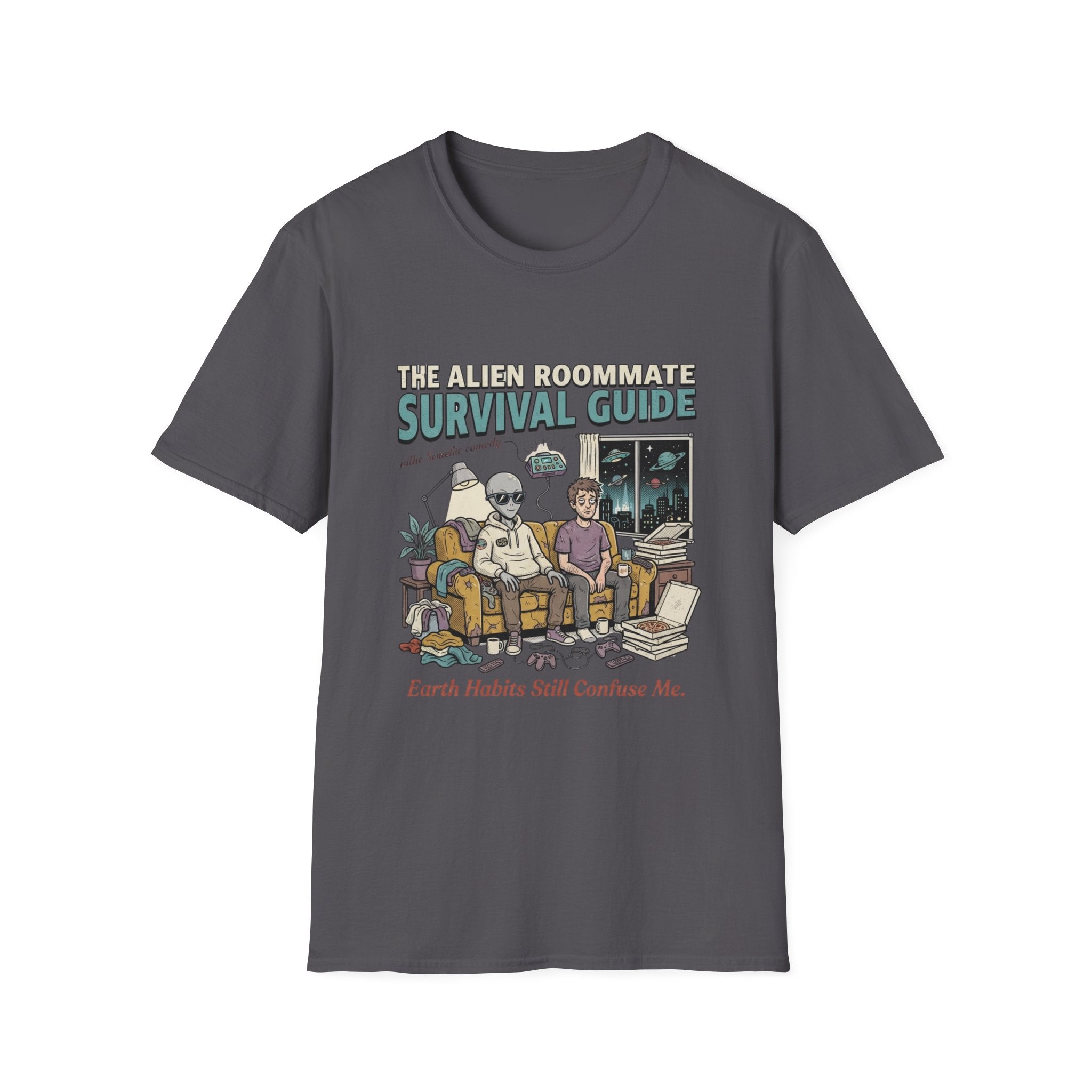 The Alien Roommate Survival Guide T-Shirt