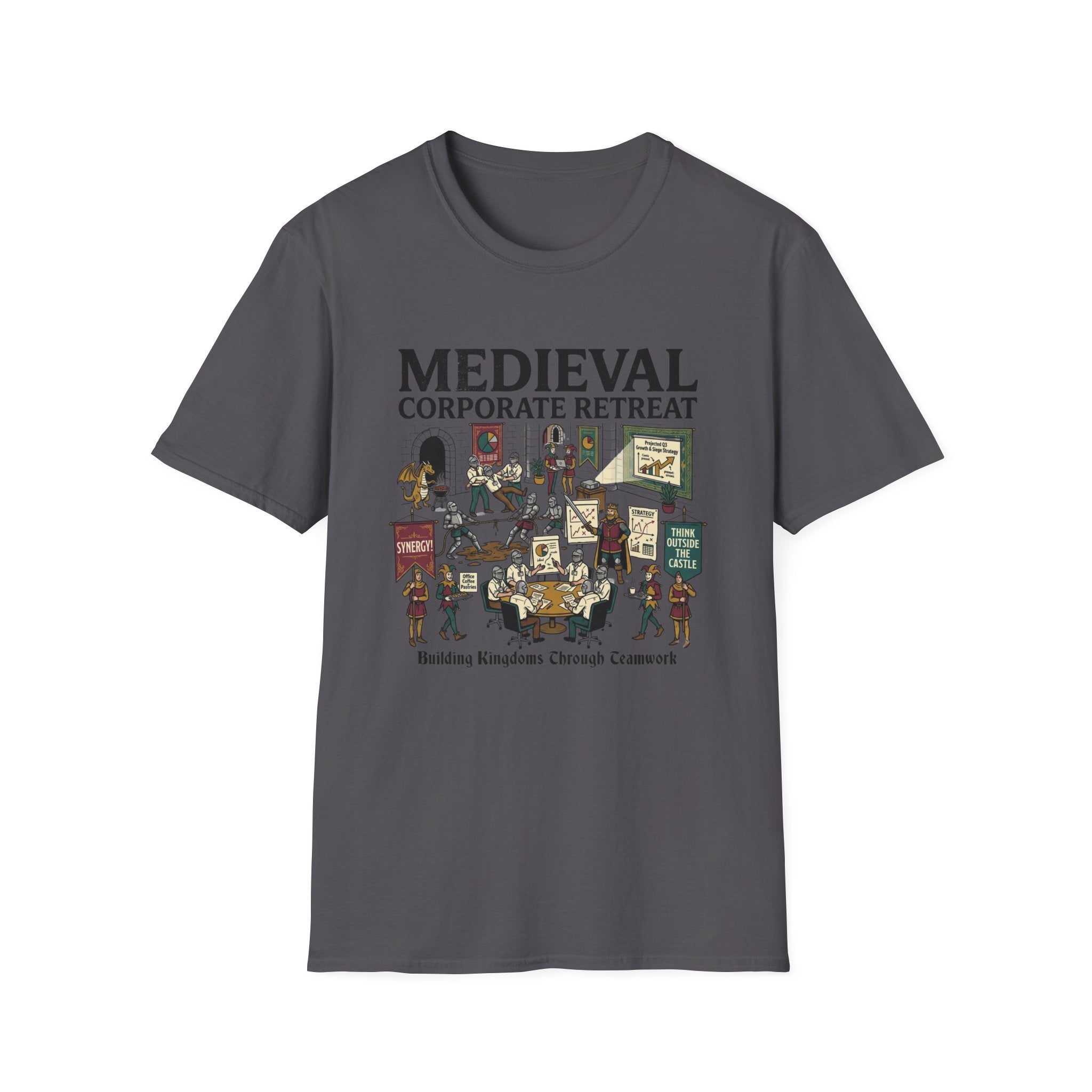The Medieval Corporate Team-Building Retreat T-Shirt