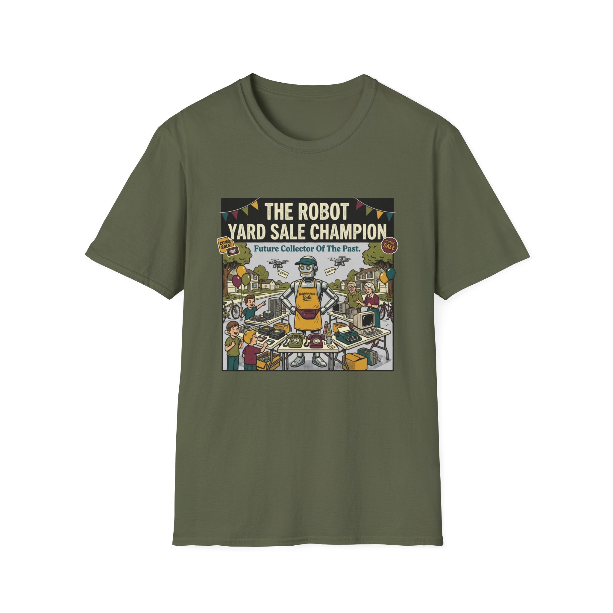 The Robot Yard Sale Champion T-Shirt