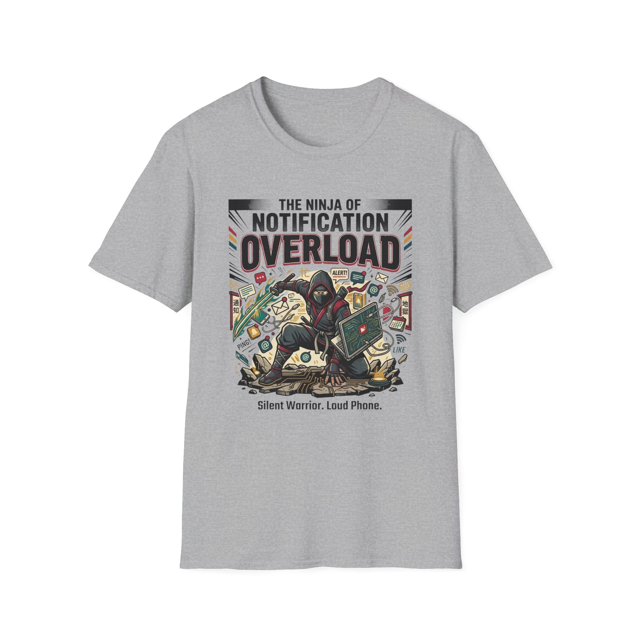 The Ninja of Notification Overload T-Shirt