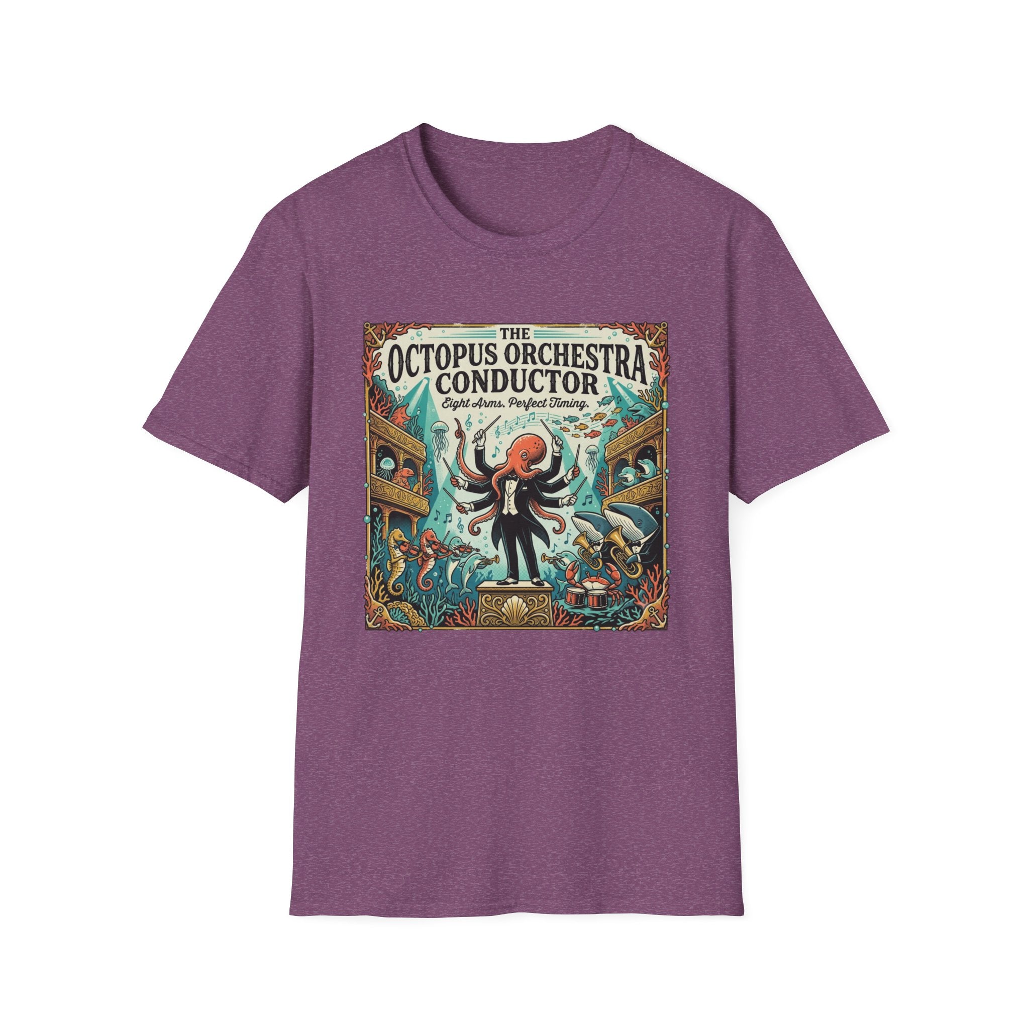 The Octopus Orchestra Conductor T-Shirt