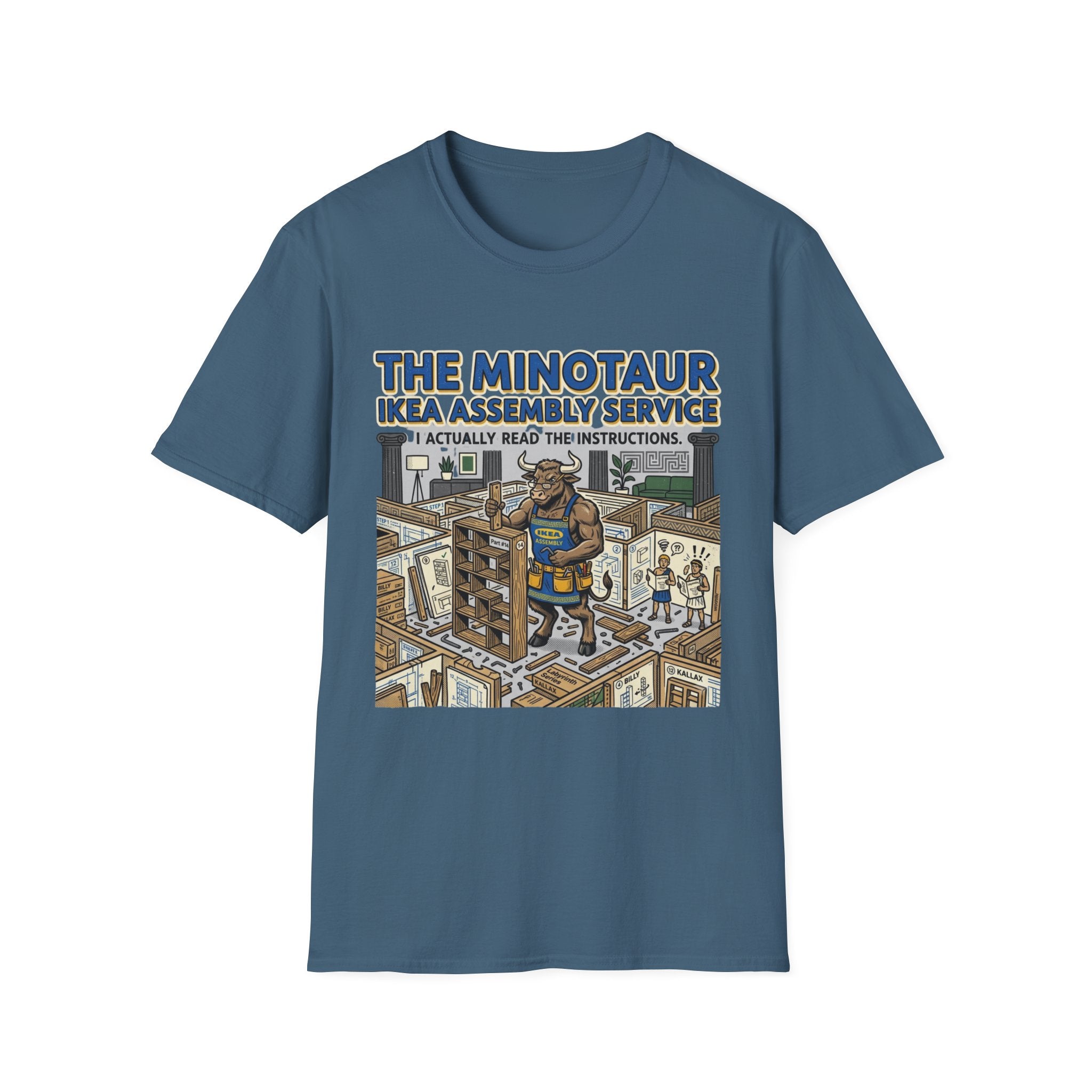 The Minotaur IKEA Assembly Service T-Shirt