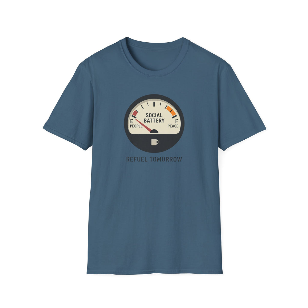 Social Battery Odometer T-Shirt