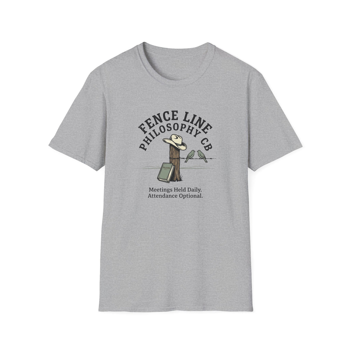 Fence Line Philosophy Club T-Shirt