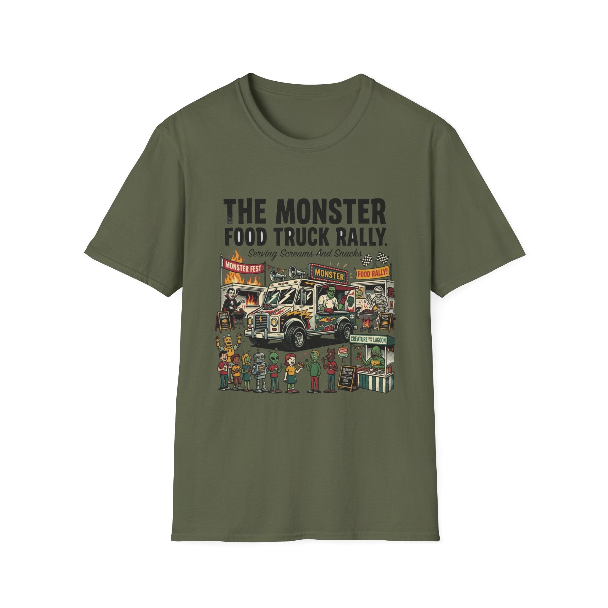 The Monster Food Truck Rally T-Shirt