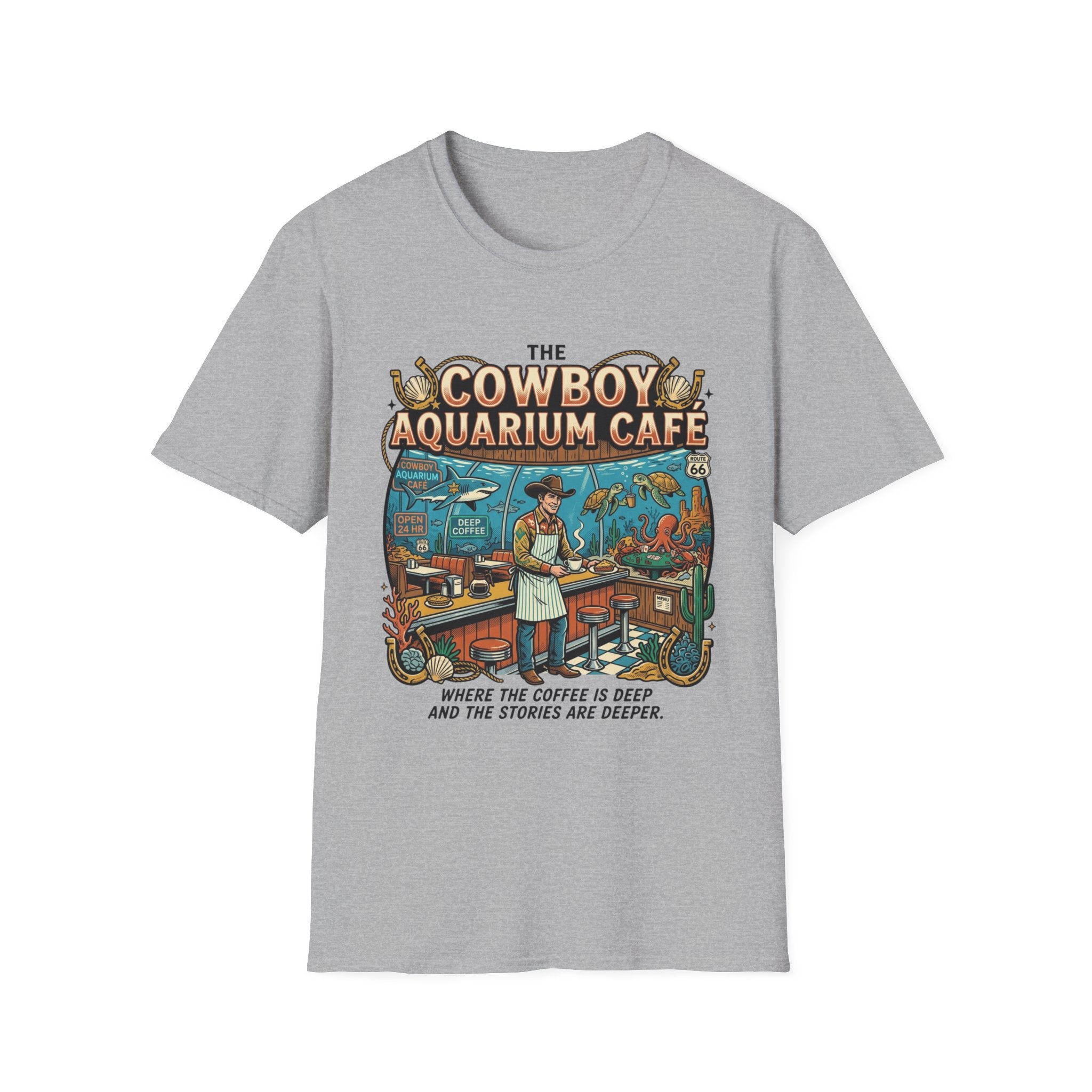 The Cowboy Aquarium Café T-Shirt