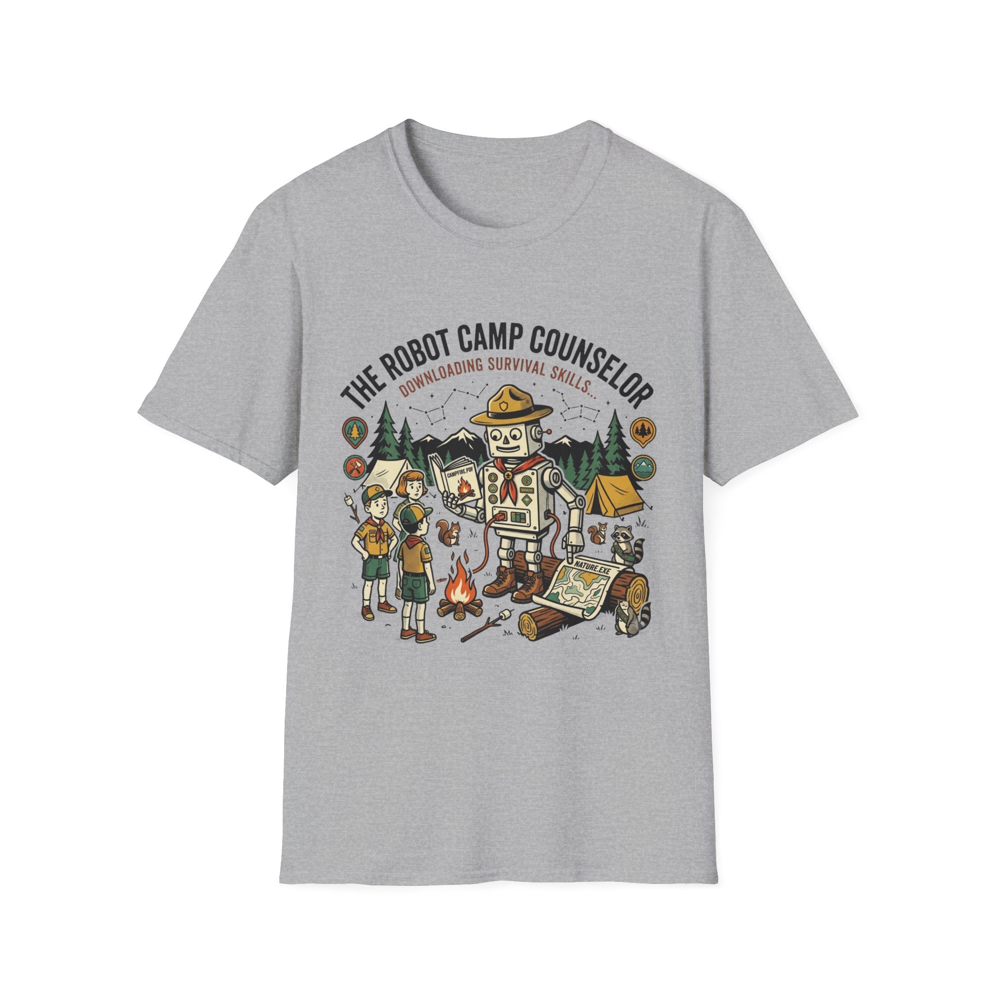 The Robot Camp Counselor T-Shirt