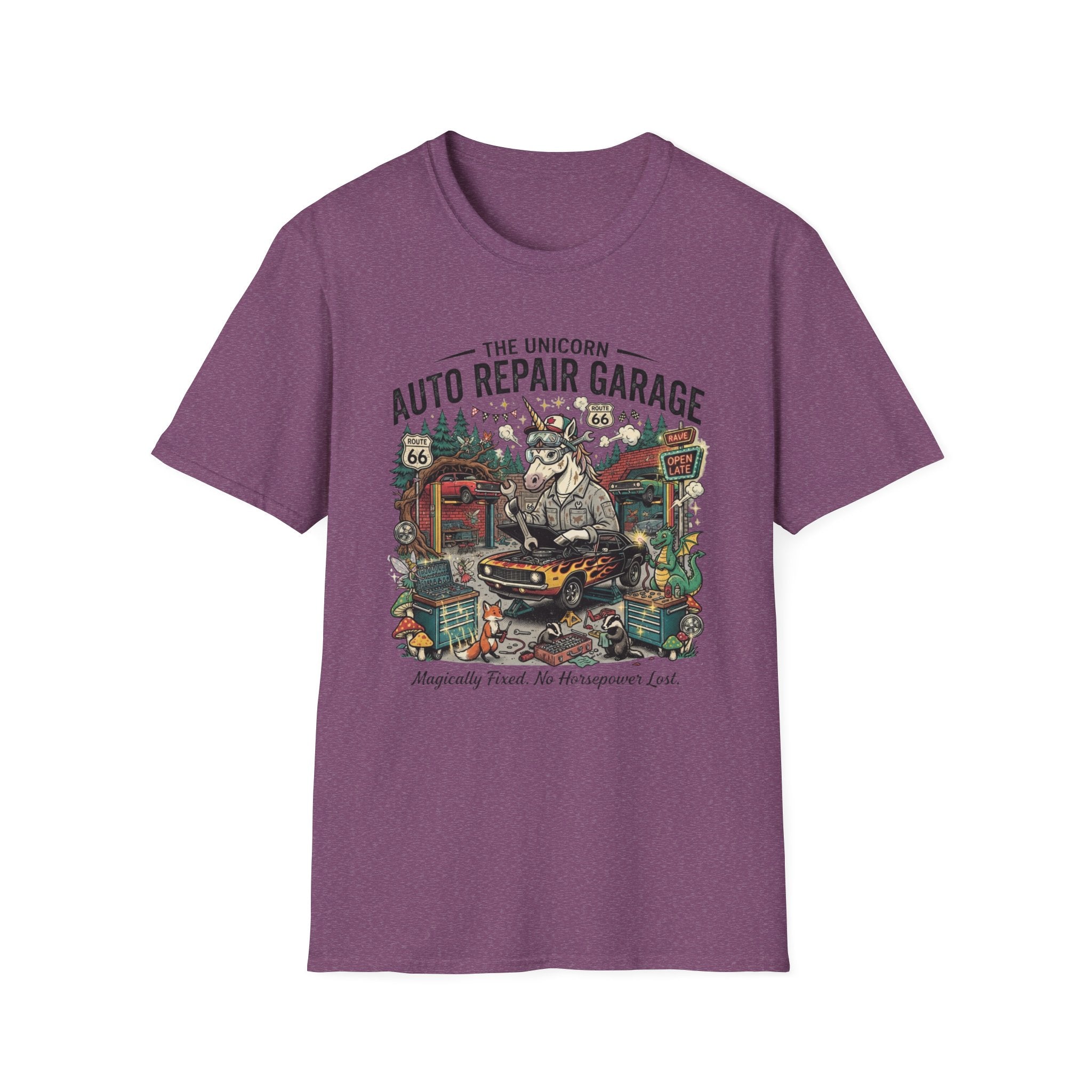 The Unicorn Auto Repair Garage T-Shirt