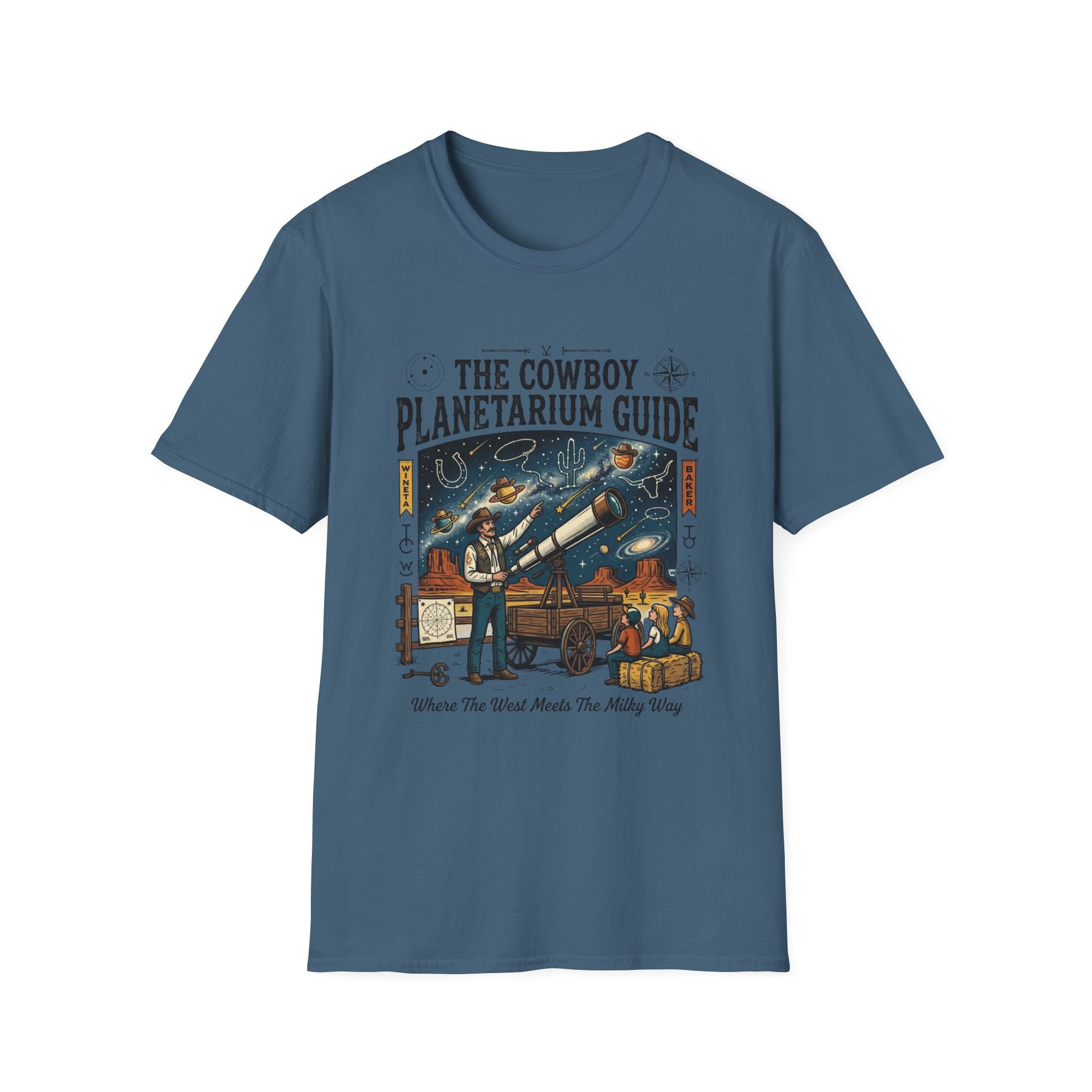 The Cowboy Planetarium Guide T-Shirt