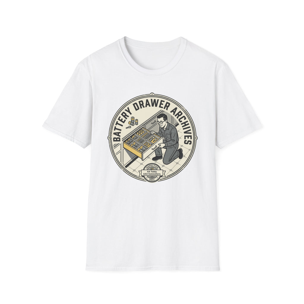 Battery Drawer Archives T-Shirt