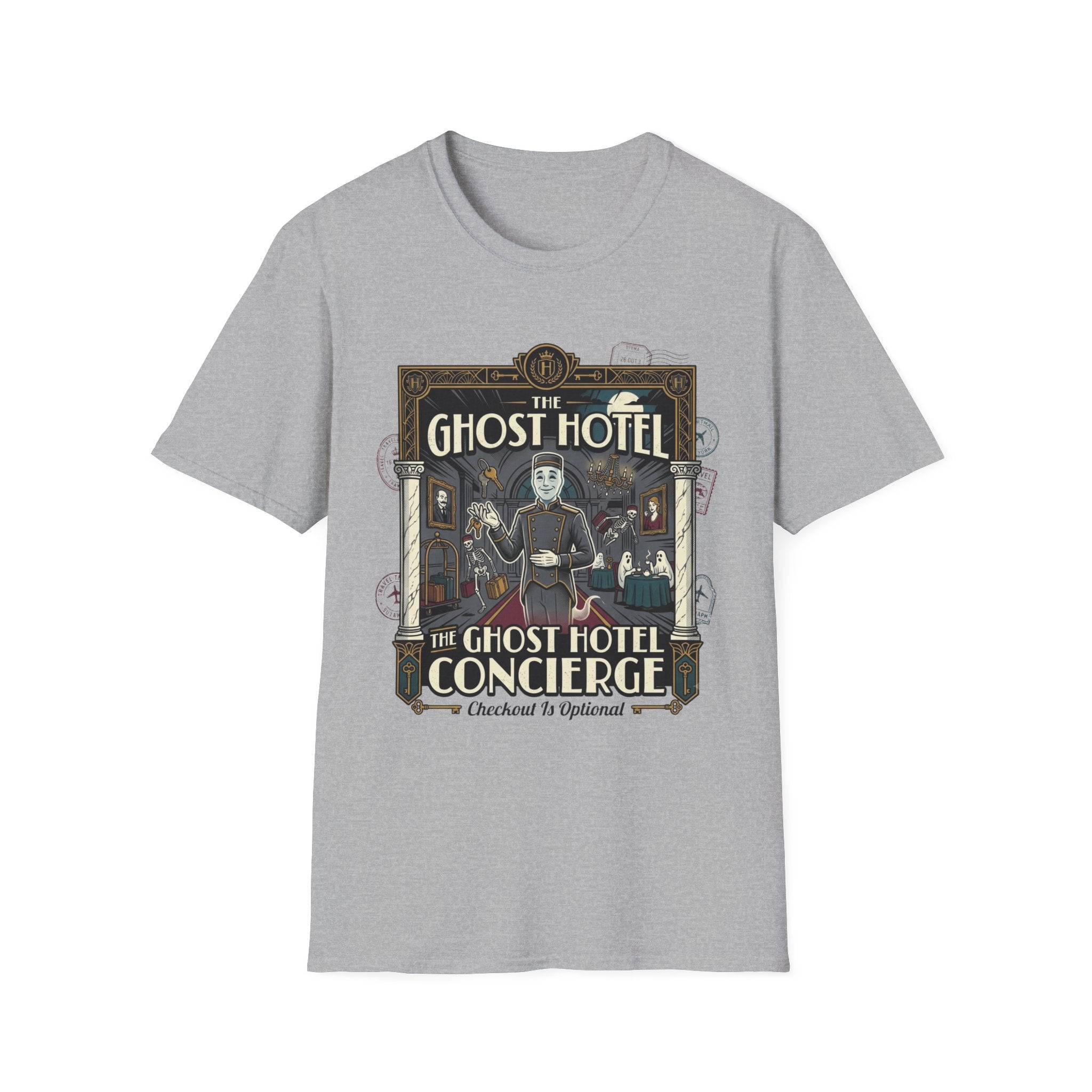 The Ghost Hotel Concierge T-Shirt