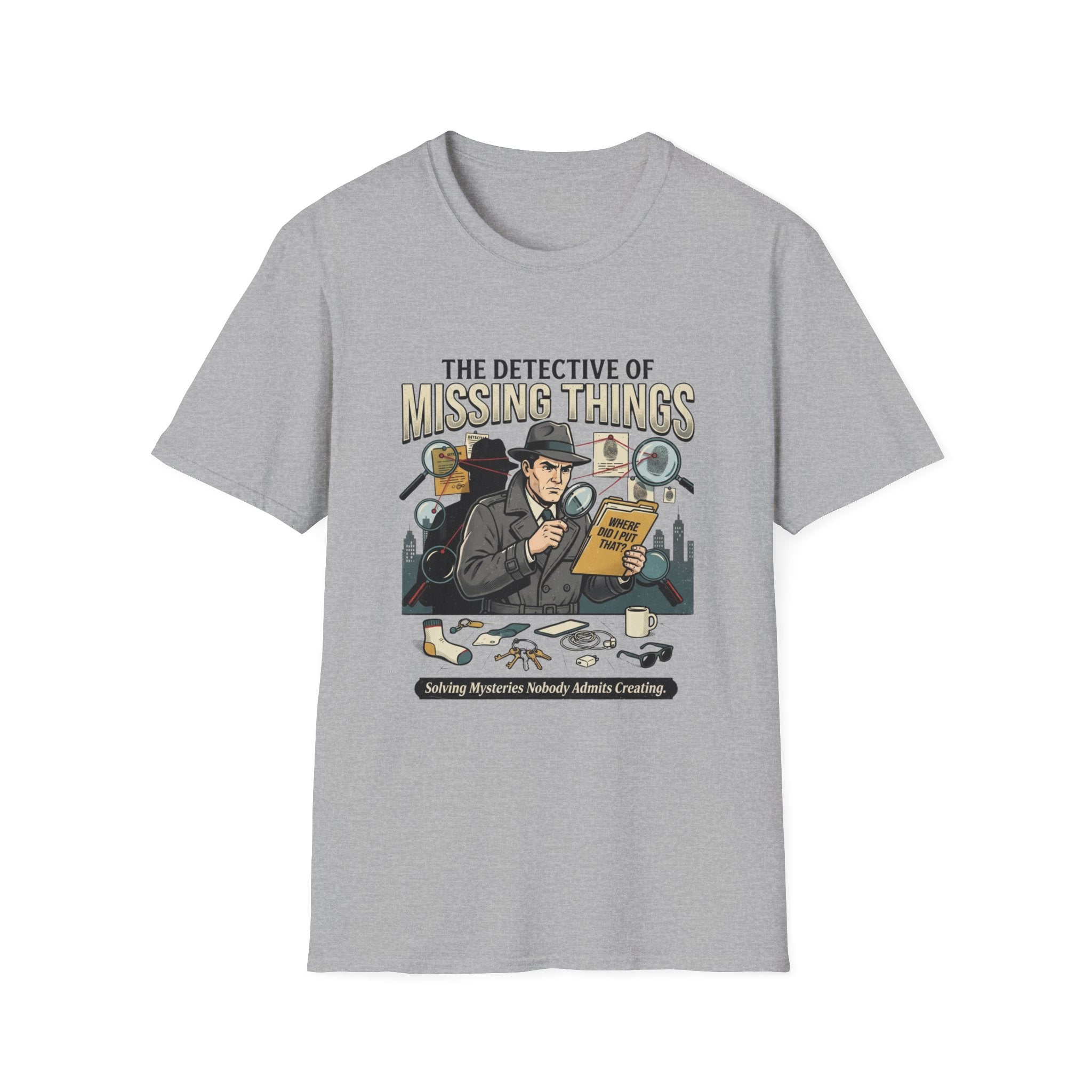 The Detective of Missing Things T-Shirt