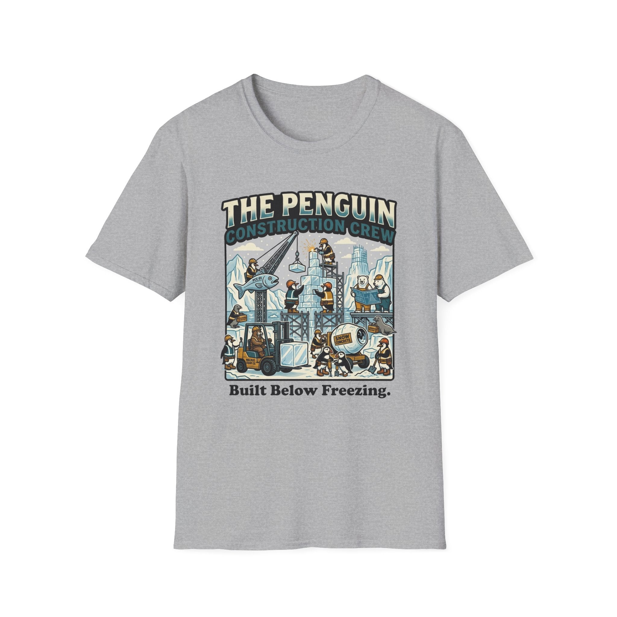 The Penguin Construction Crew T-Shirt