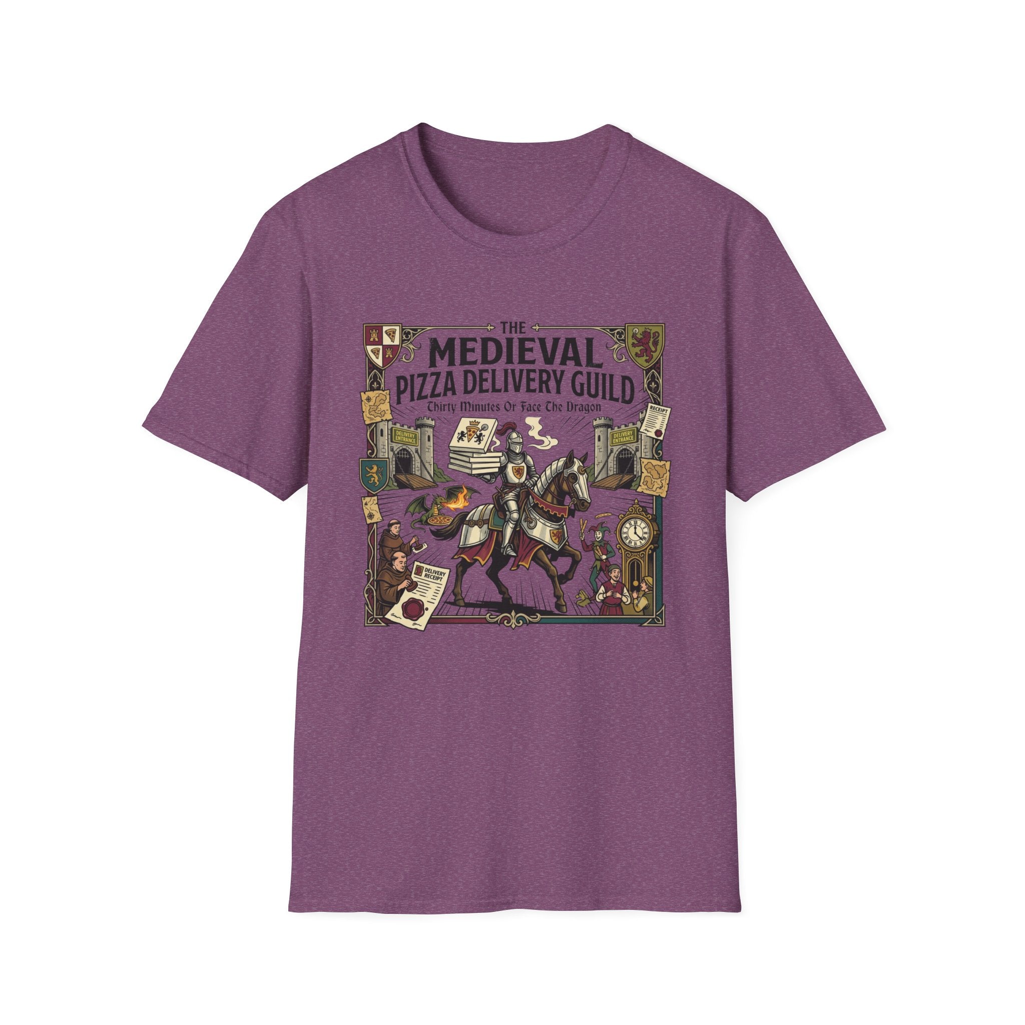 The Medieval Pizza Delivery Guild T-Shirt