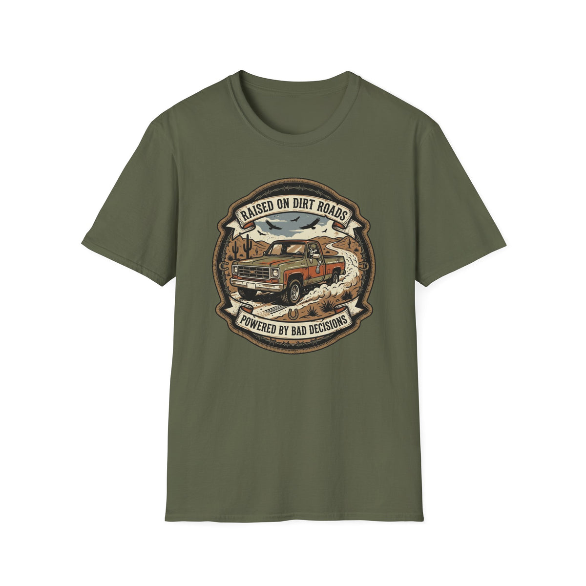 Raised on Dirt Roads T-Shirt