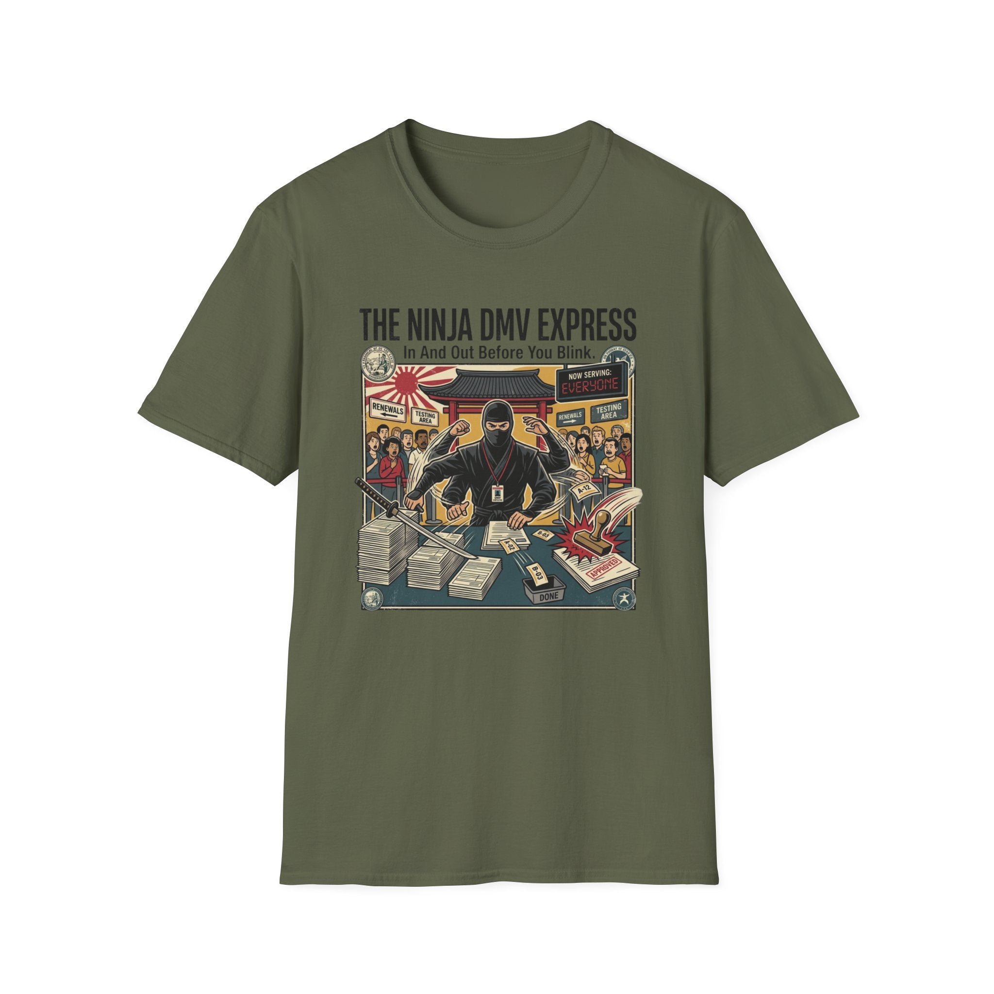 The Ninja DMV Express T-Shirt