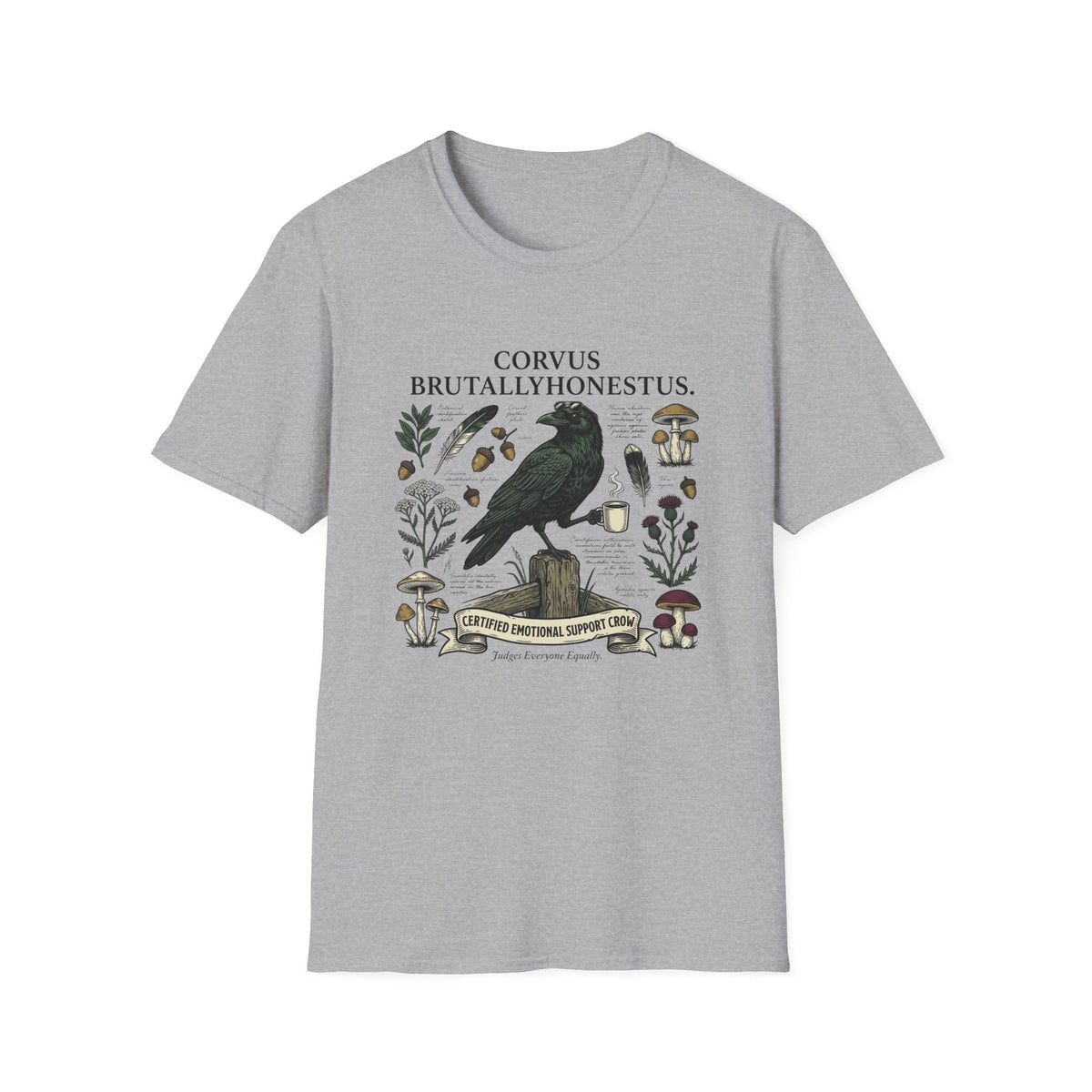 Emotional Support Crow T-Shirt