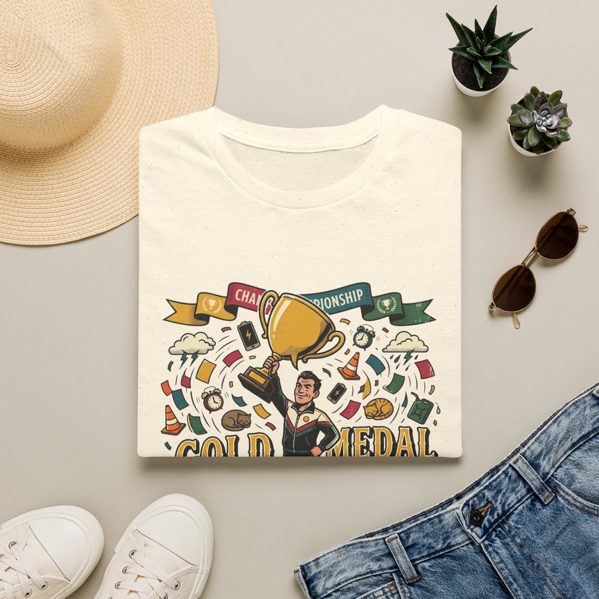 Gold Medal Excuse Generator T-Shirt