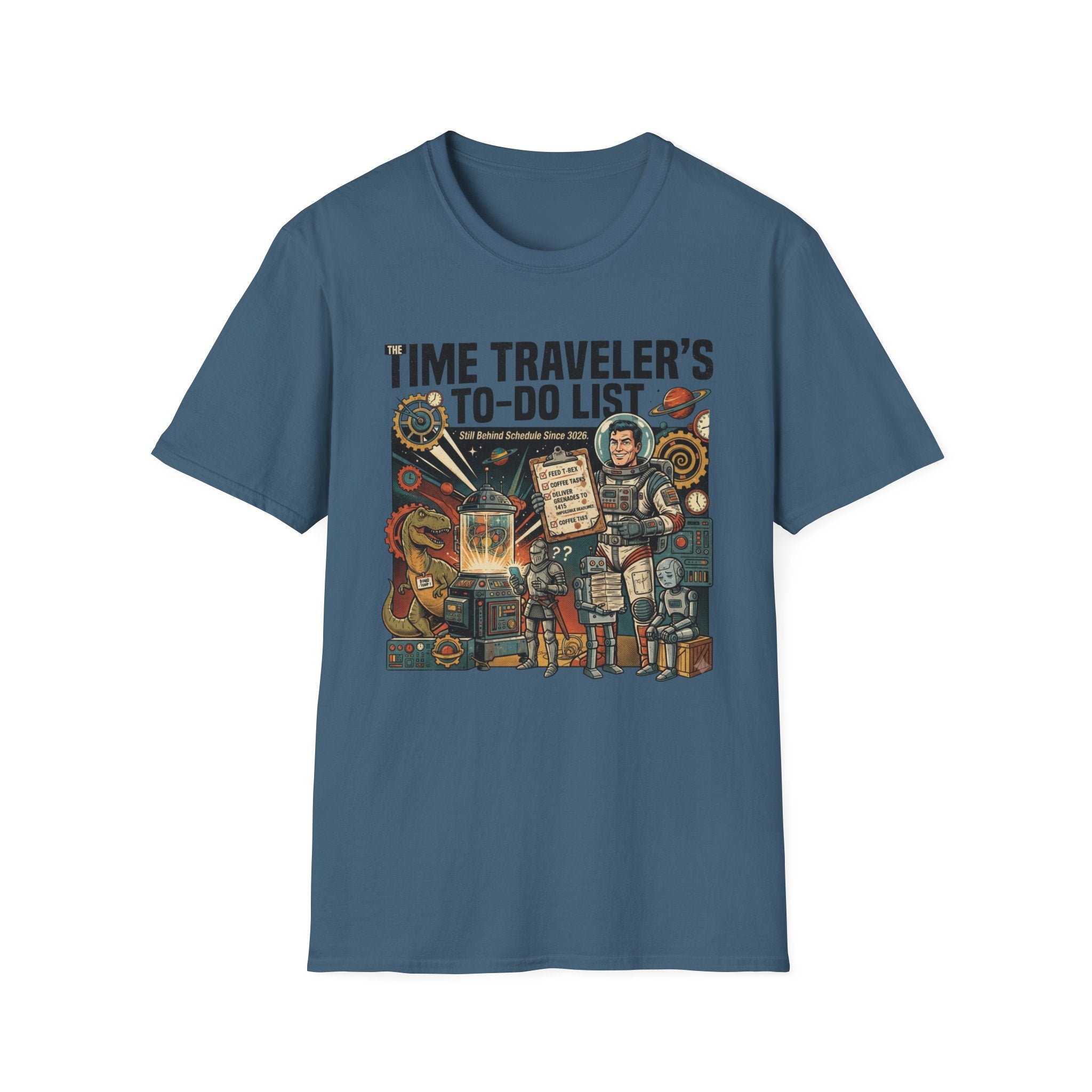 The Time Traveler’s To-Do List T-Shirt