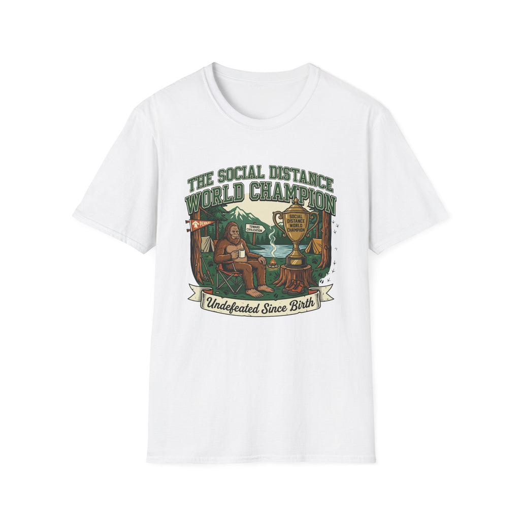 The Social Distance World Champion T-Shirt
