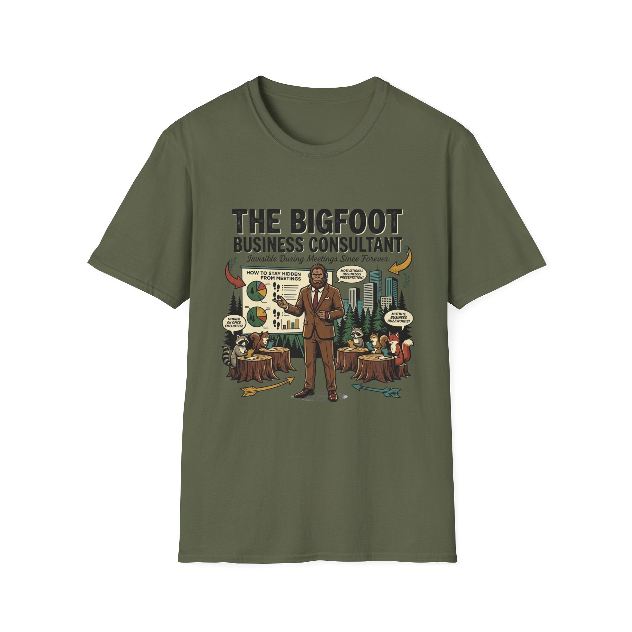 The Bigfoot Business Consultant T-Shirt