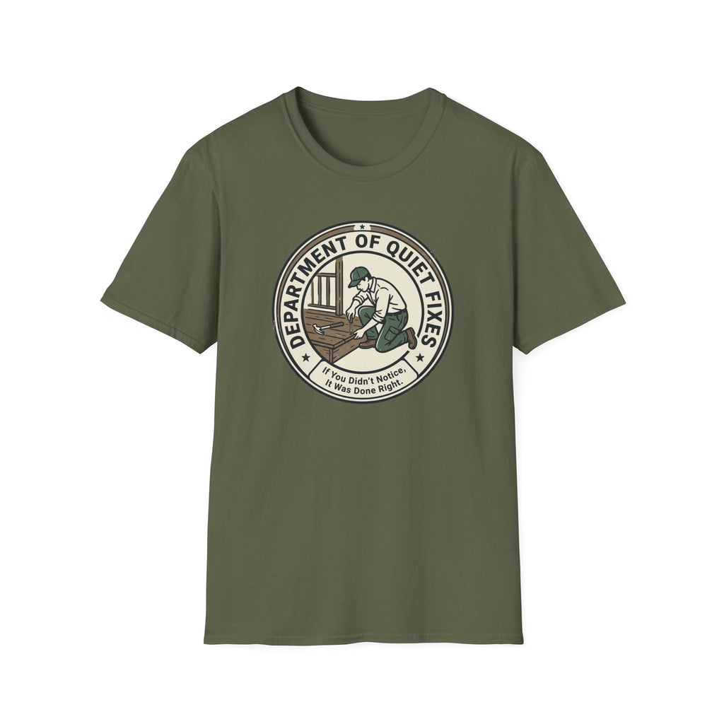 Department of Quiet Fixes T-Shirt