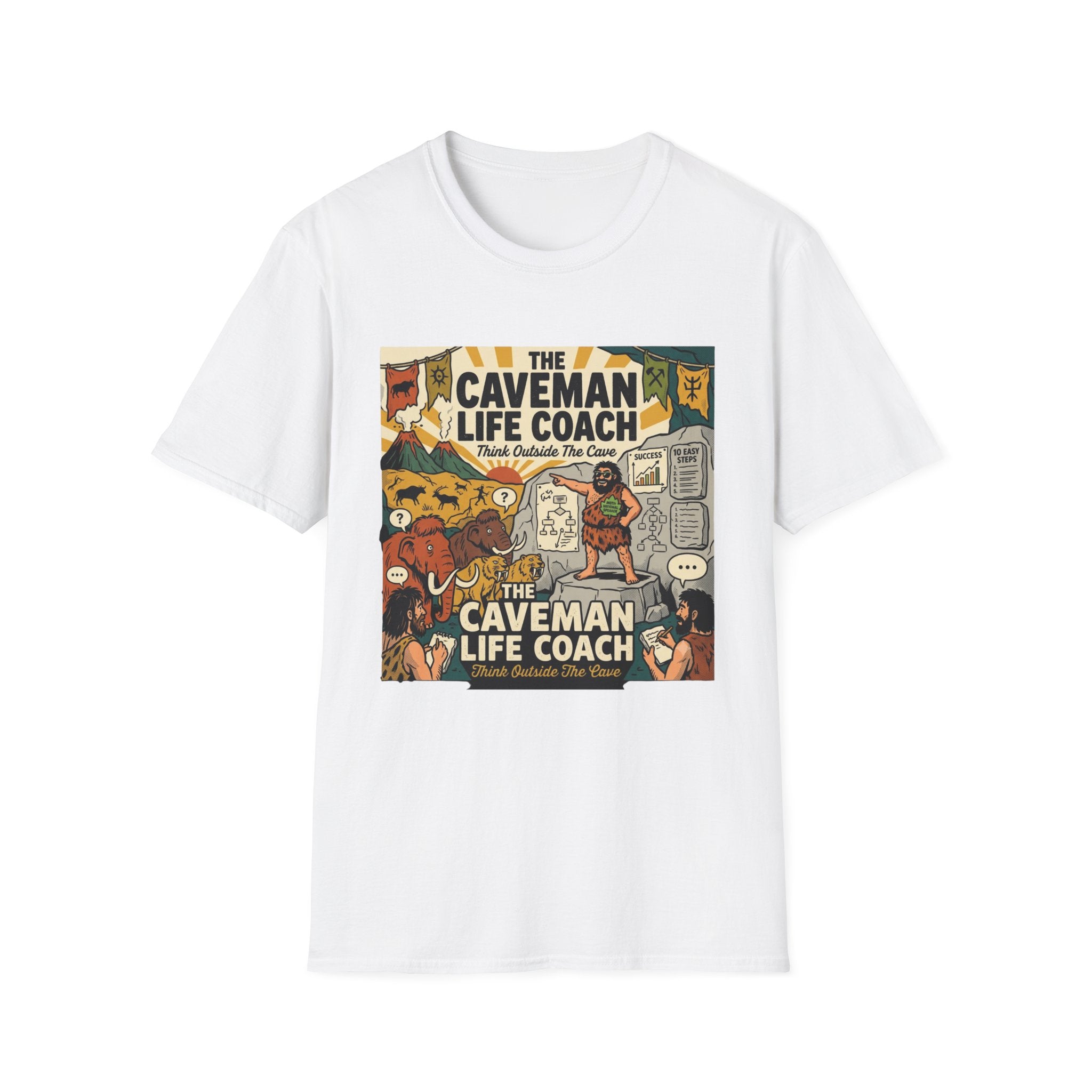 The Caveman Life Coach T-Shirt