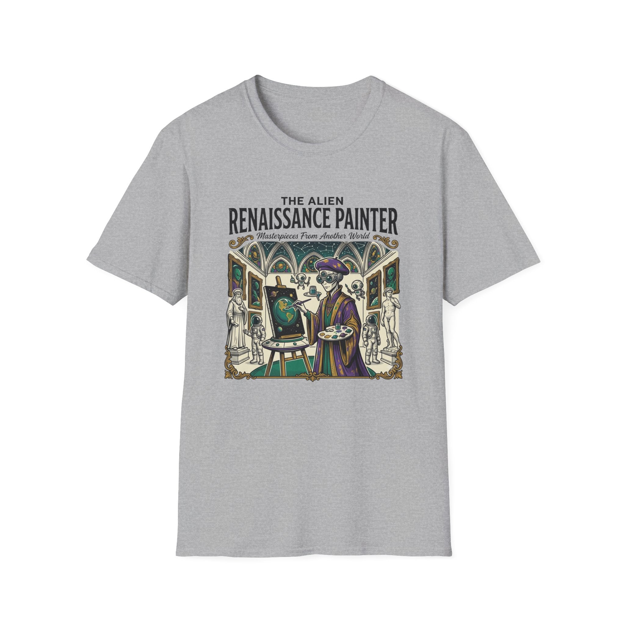 The Alien Renaissance Painter T-Shirt