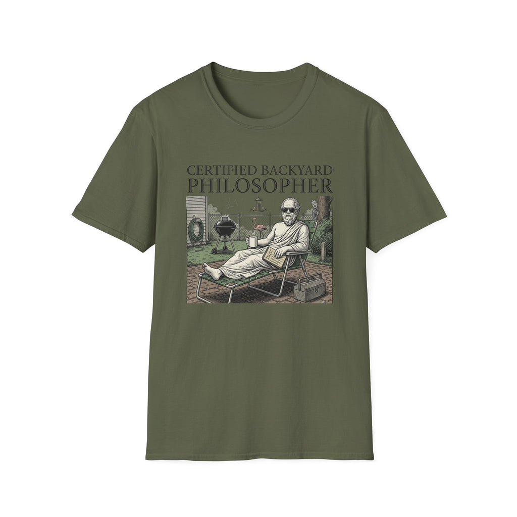 Certified Backyard Philosopher T-Shirt