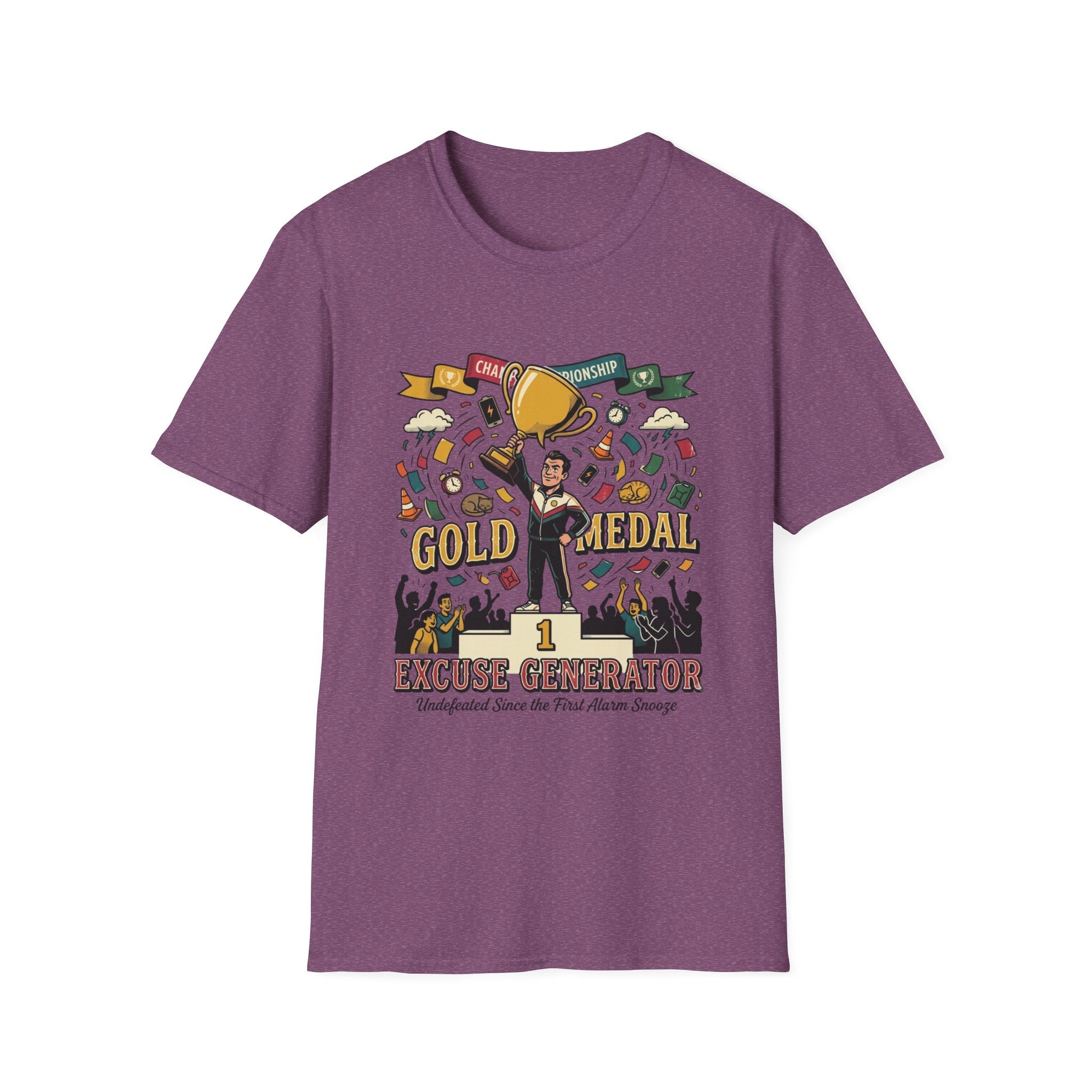 Gold Medal Excuse Generator T-Shirt