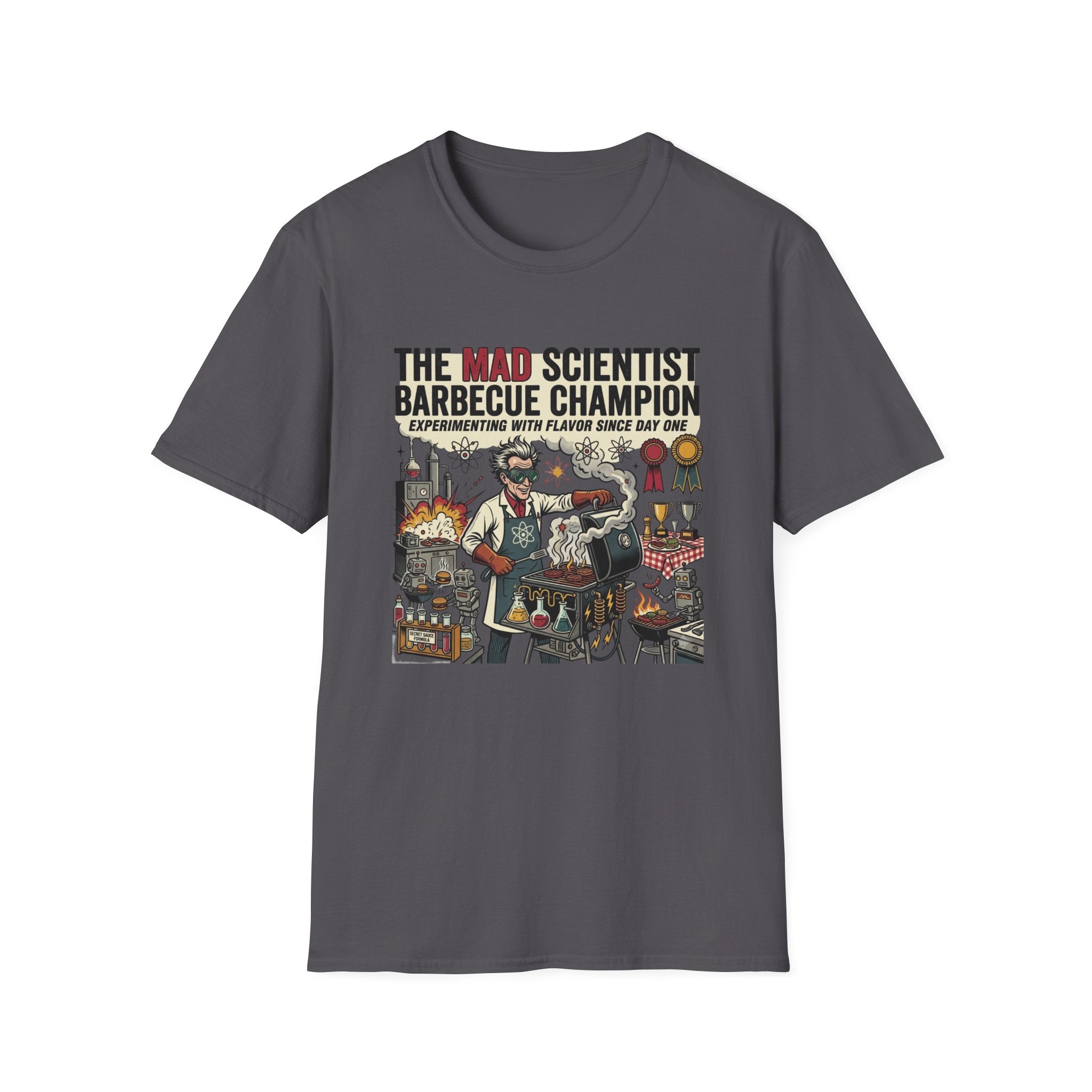The Mad Scientist Barbecue Champion T-Shirt