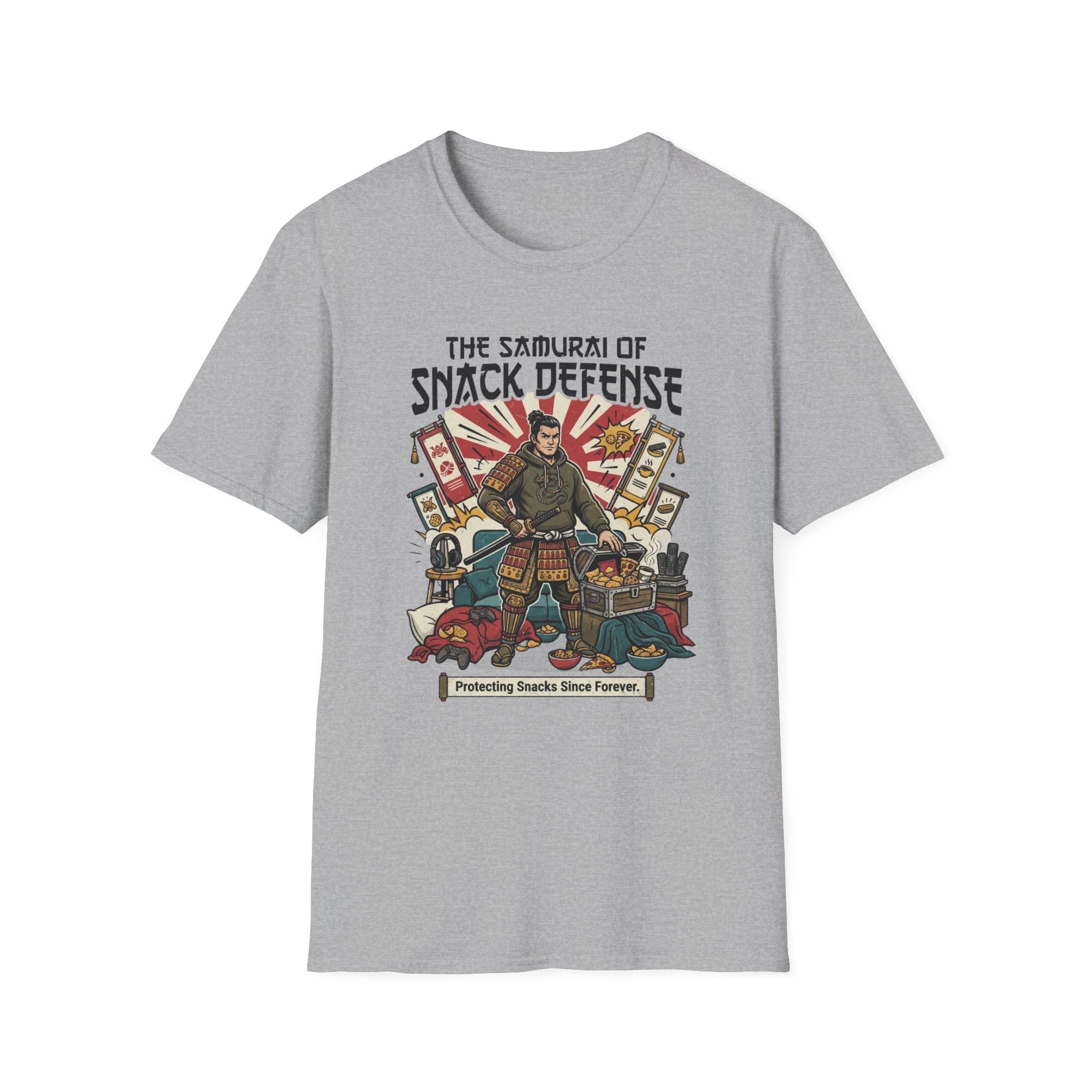 The Samurai of Snack Defense T-Shirt