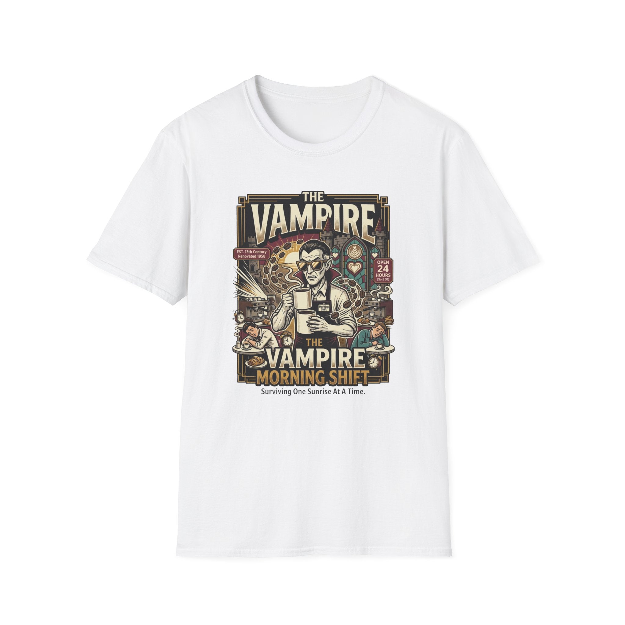 The Vampire Morning Shift T-Shirt