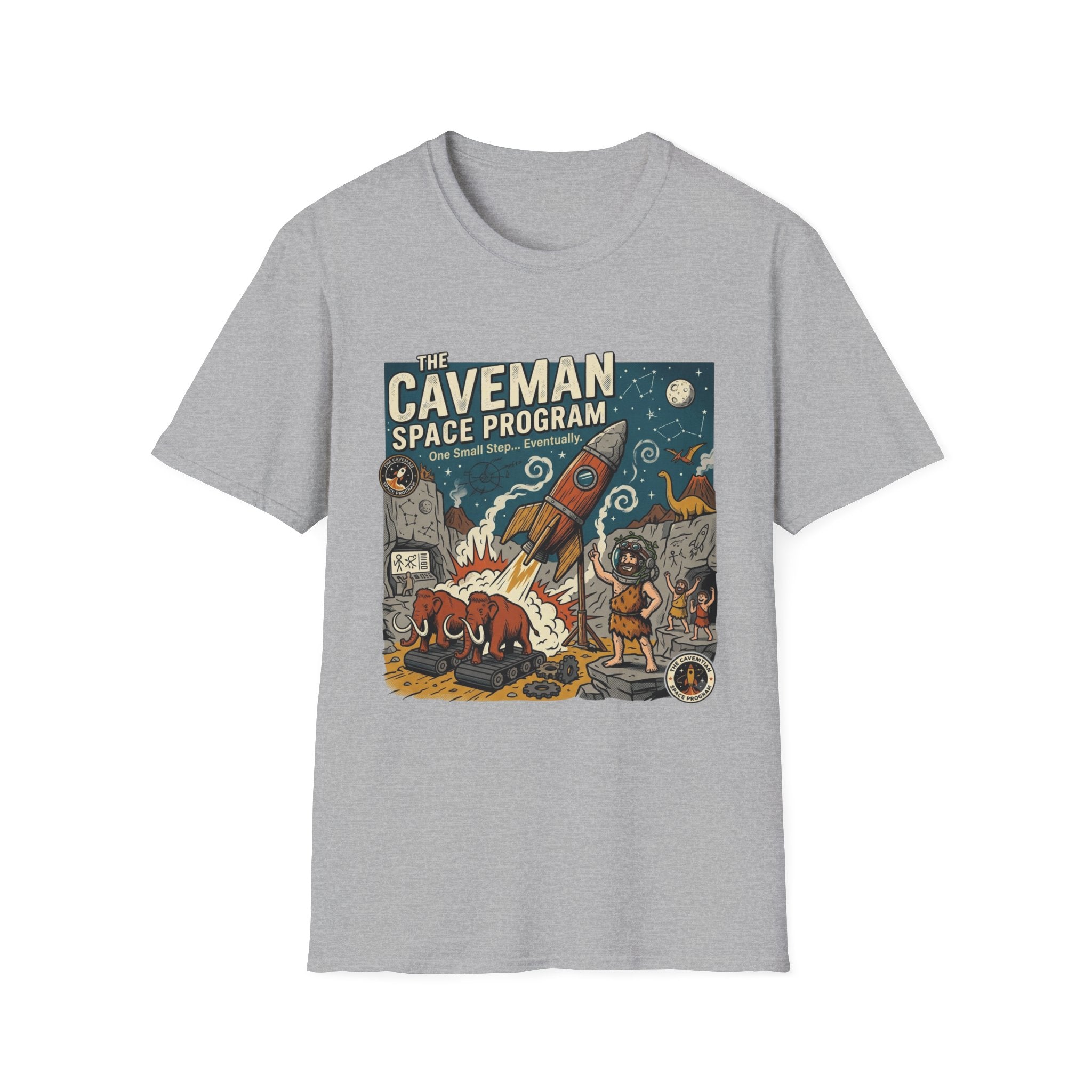 The Caveman Space Program T-Shirt