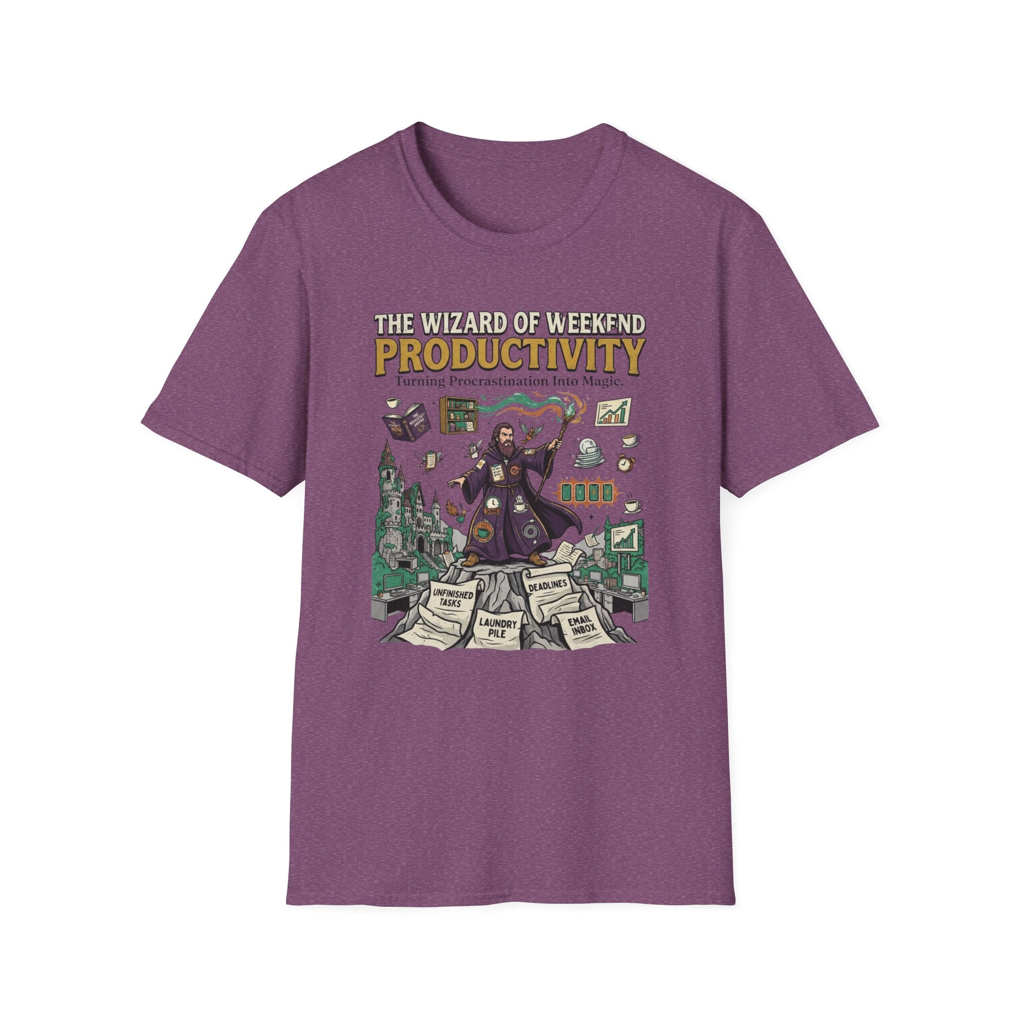 The Wizard of Weekend Productivity T-Shirt