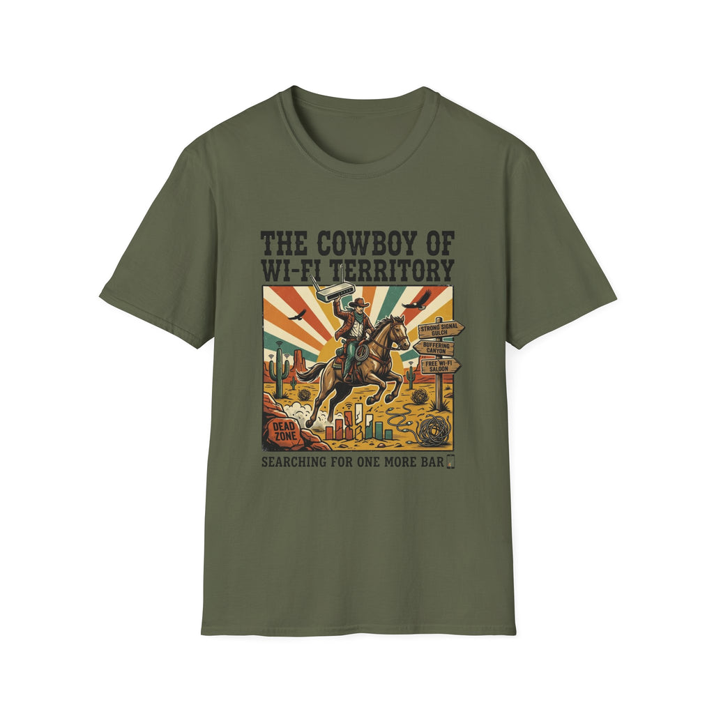The Cowboy of Wi-Fi Territory T-Shirt