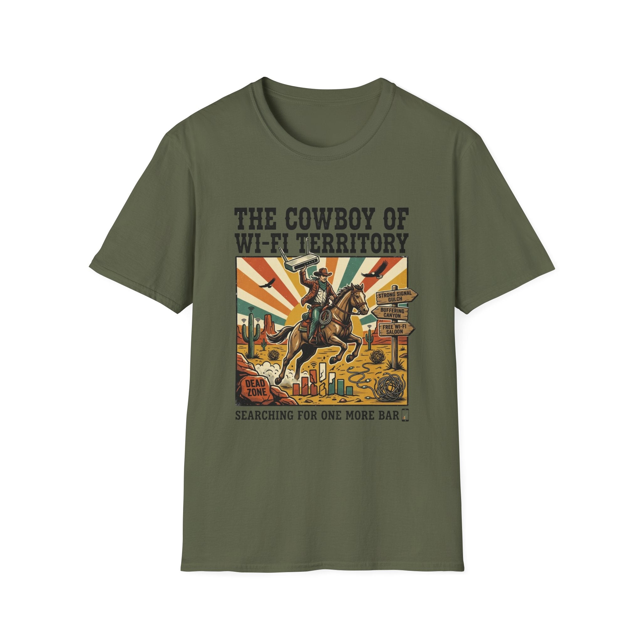 The Cowboy of Wi-Fi Territory T-Shirt